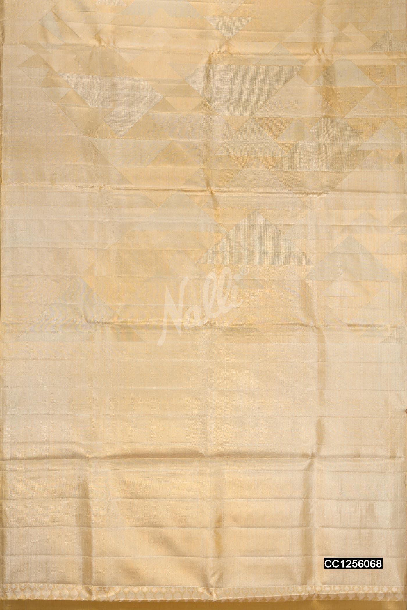 Gold Kanchipuram Tissue Silk Saree