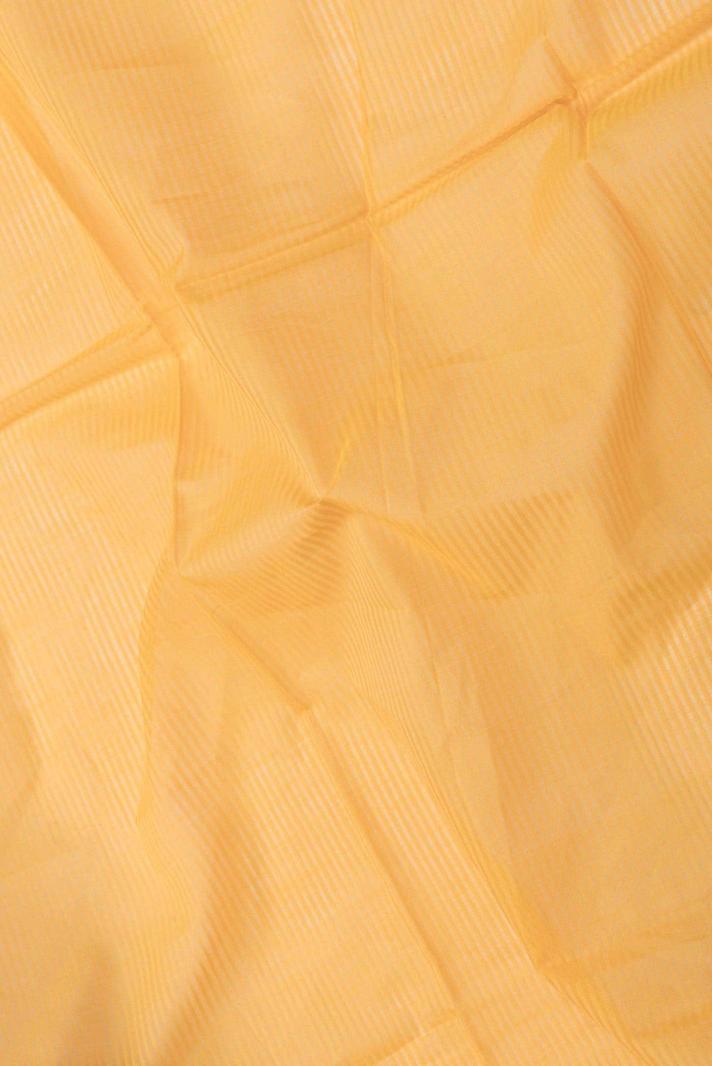 Mustard Dual Tone Chanderi Silk Saree