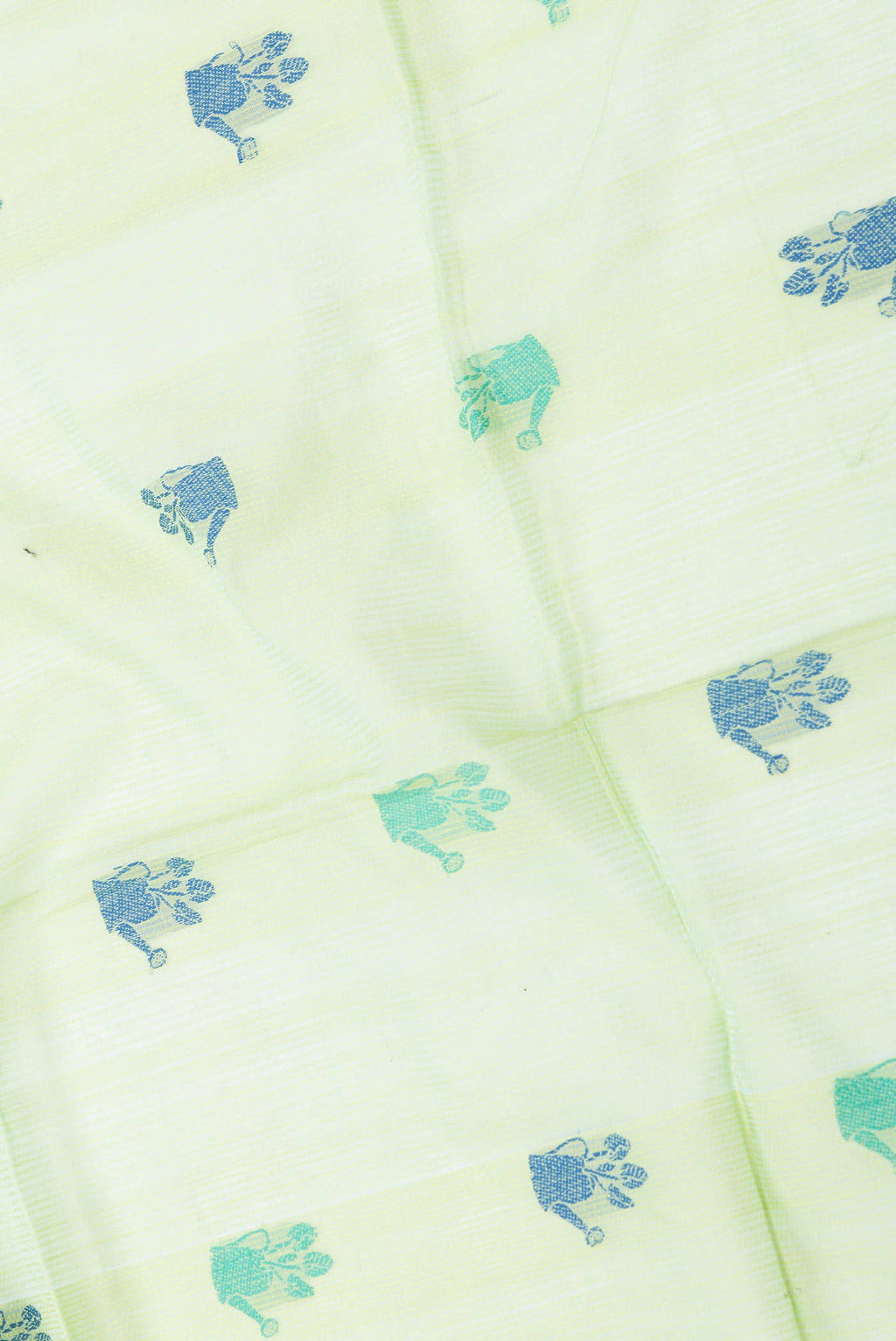 Green Dual Tone Chanderi Silk Saree