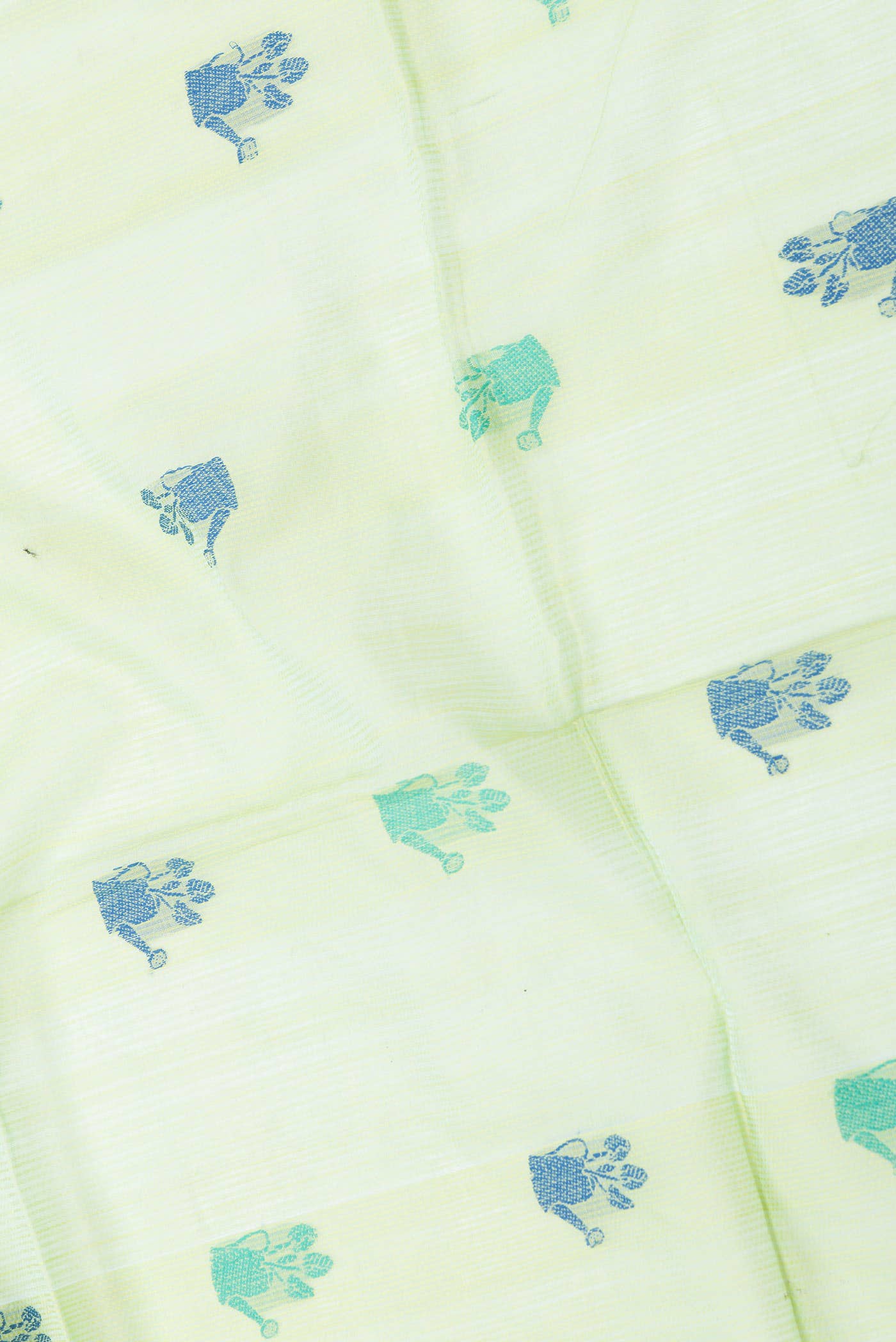 Green Dual Tone Chanderi Silk Saree