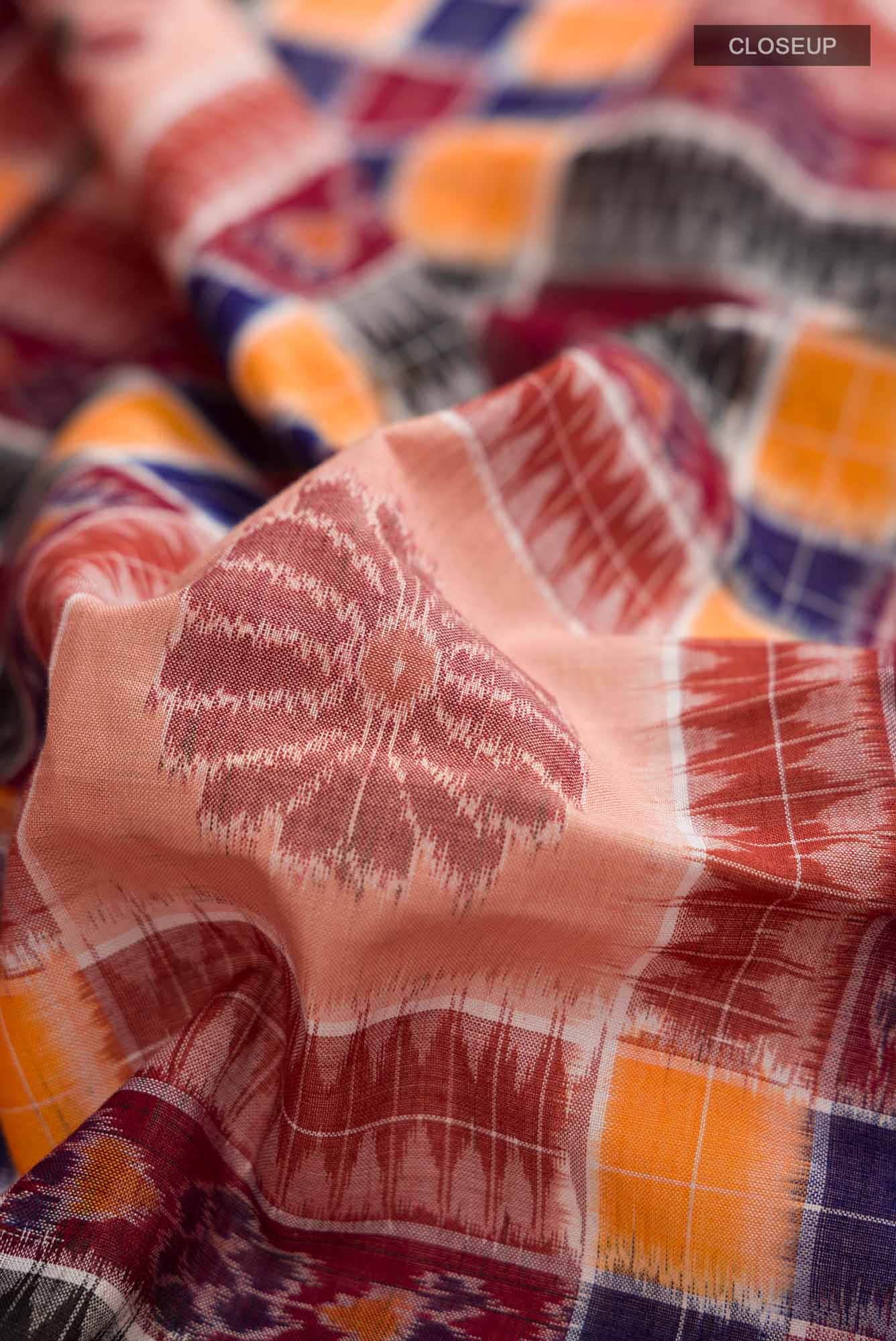 Multi Orissa Cotton Saree
