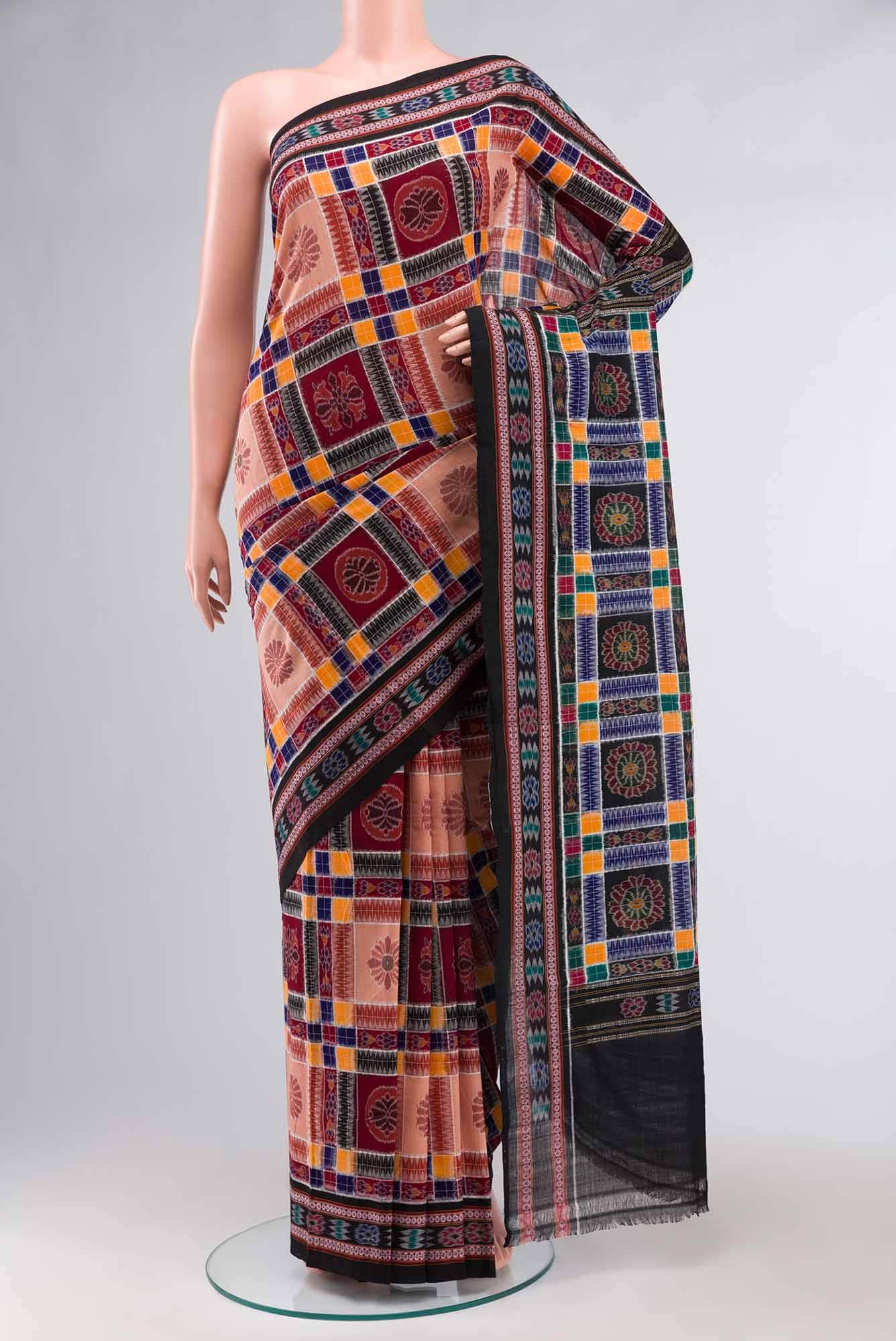 Multi Orissa Cotton Saree