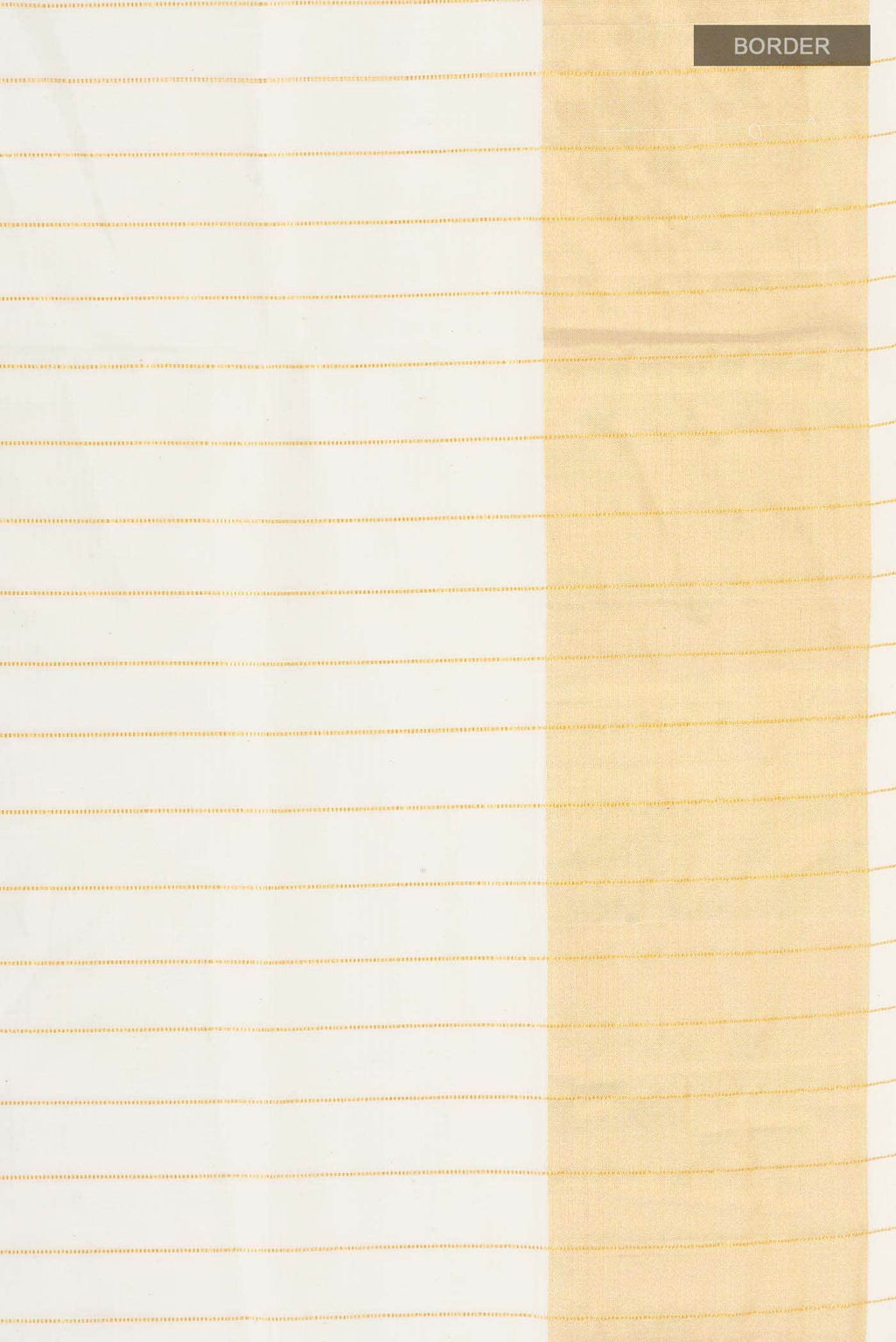 Off White Kerala Cotton Saree