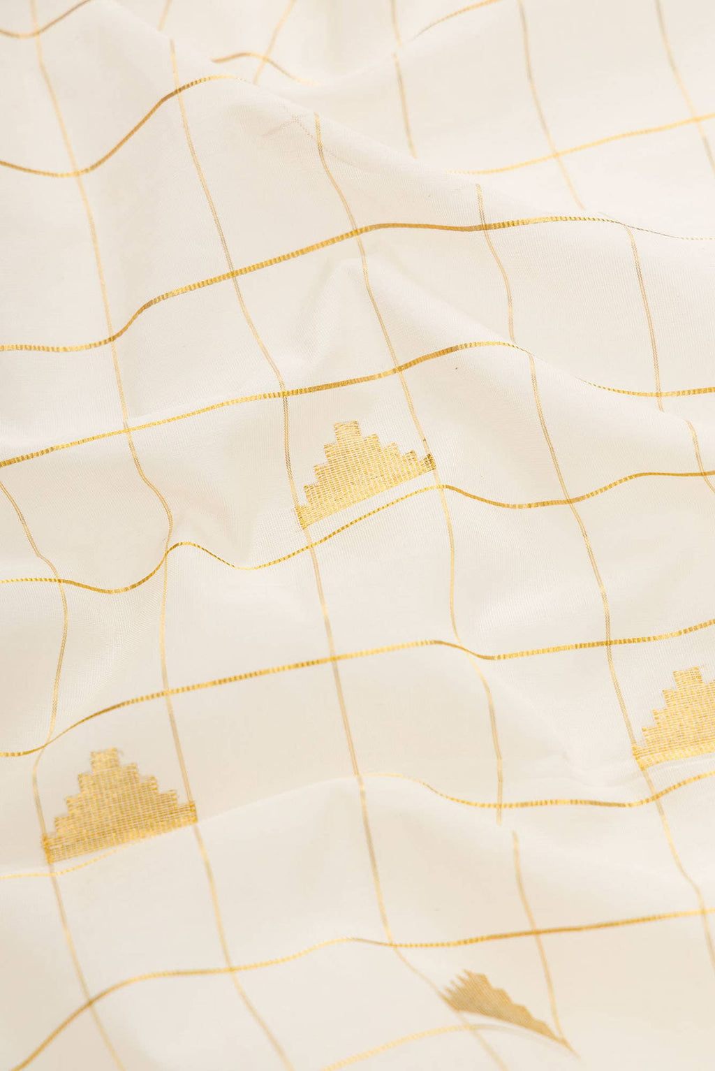 Gold Dual Tone Kerala Cotton Saree