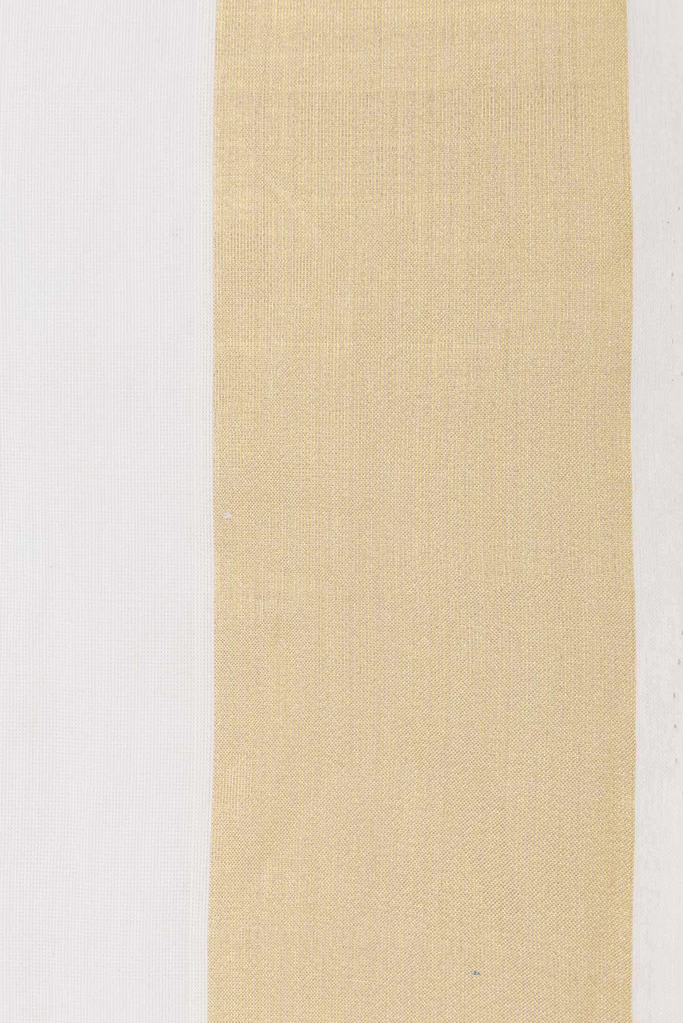 Off White Kerala Cotton Saree