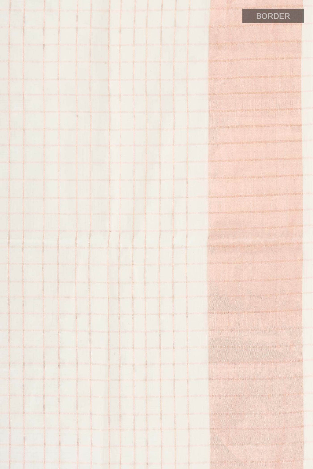 Off White Kerala Cotton Saree