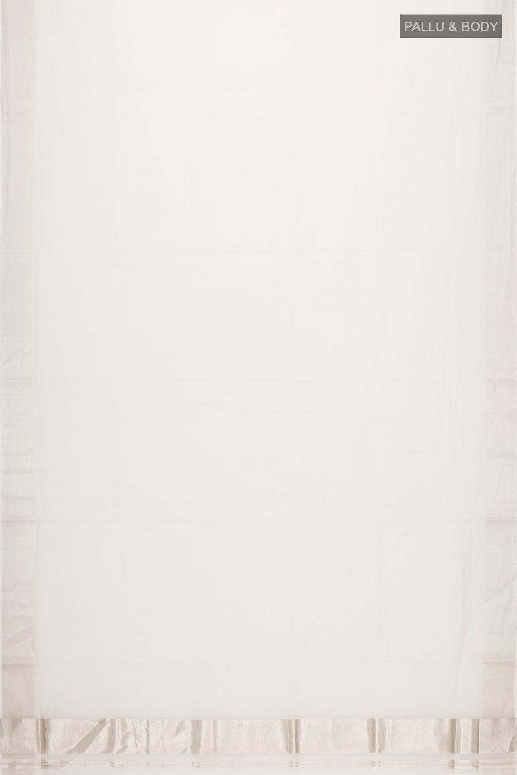 Off White Kerala Cotton Saree
