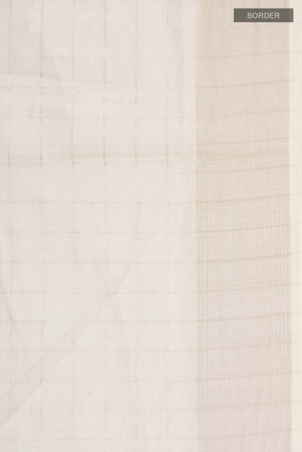 Off White Kerala Cotton Saree