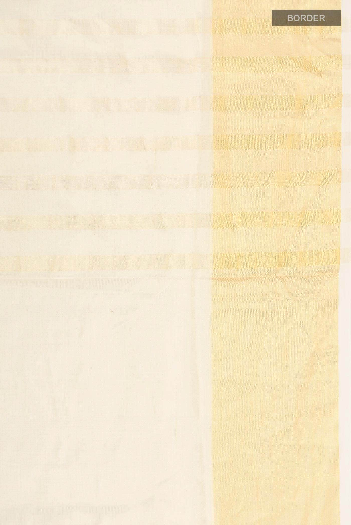 Gold Kerala Cotton Saree