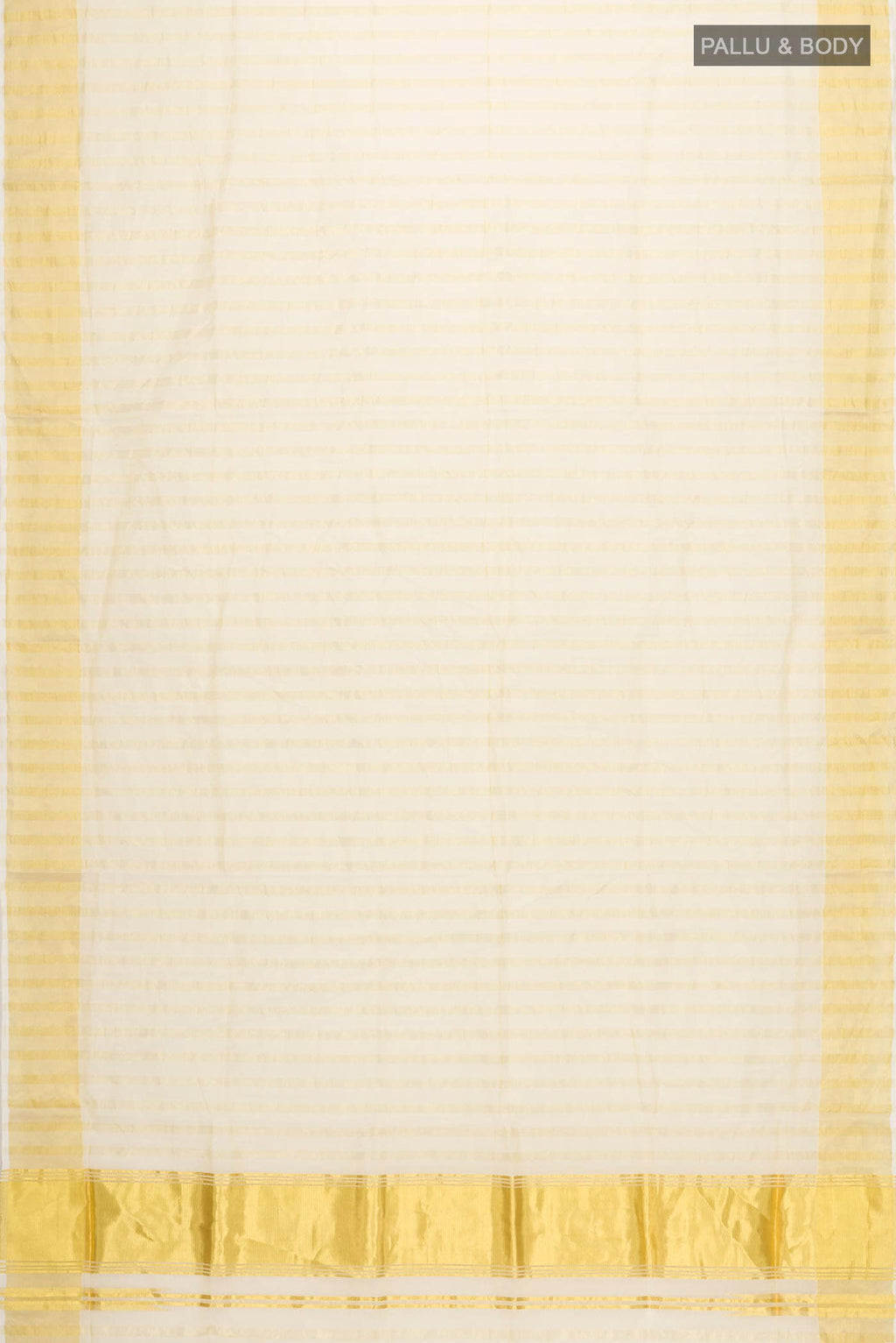 Gold Kerala Cotton Saree