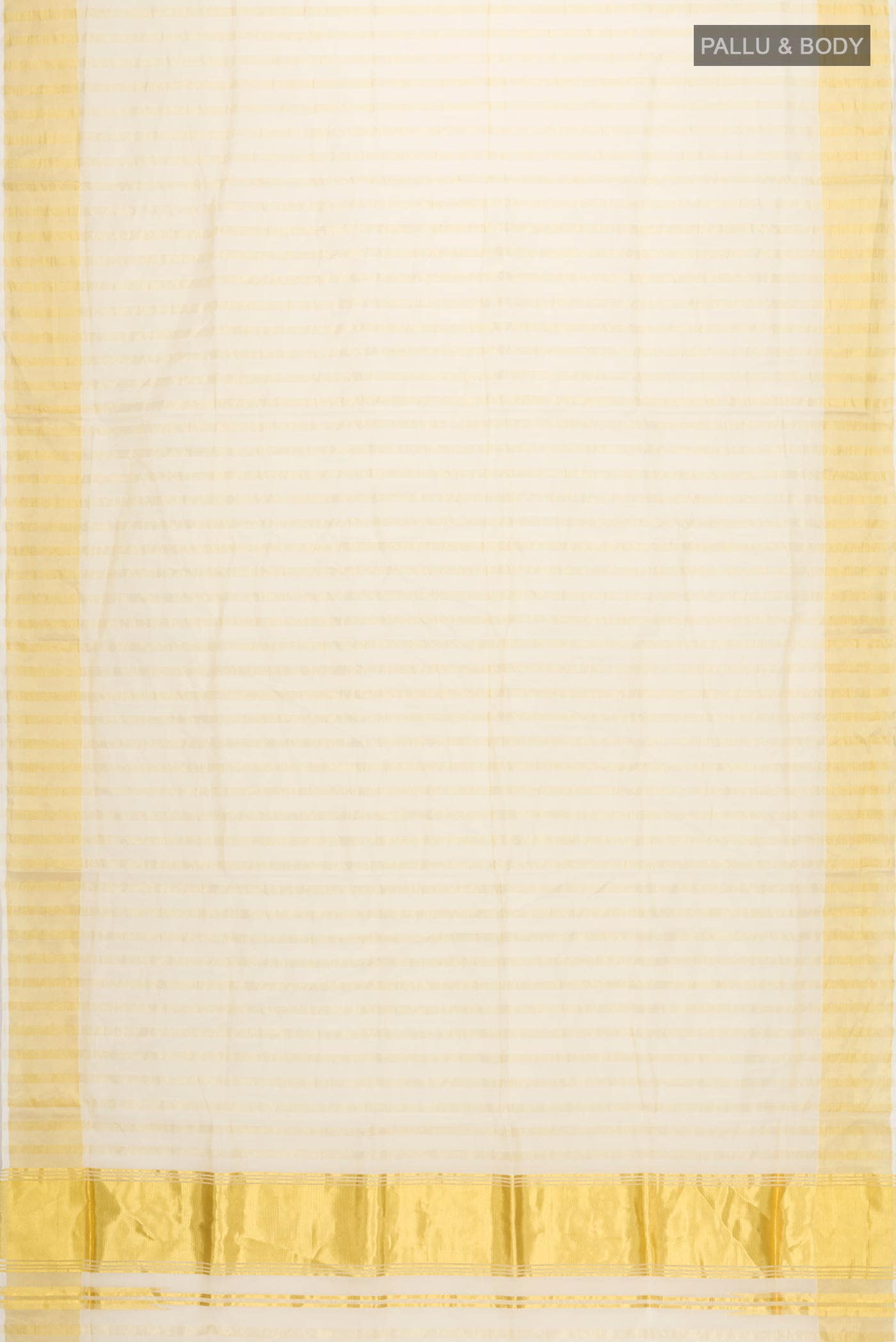 Gold Kerala Cotton Saree