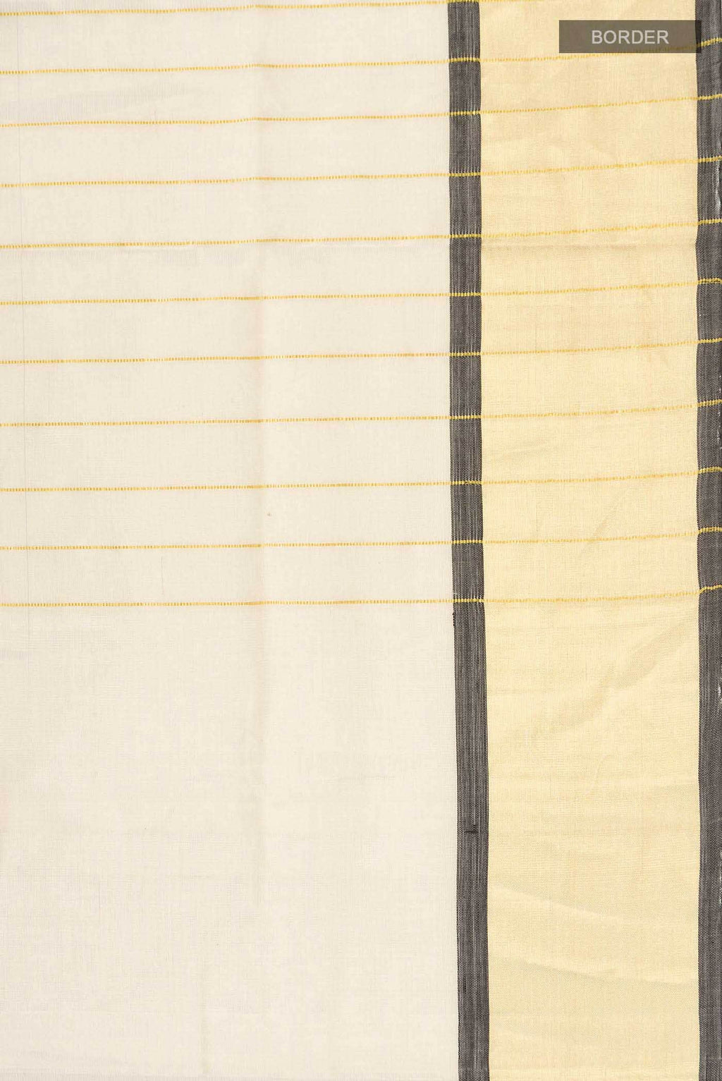 Gold Kerala Cotton Saree
