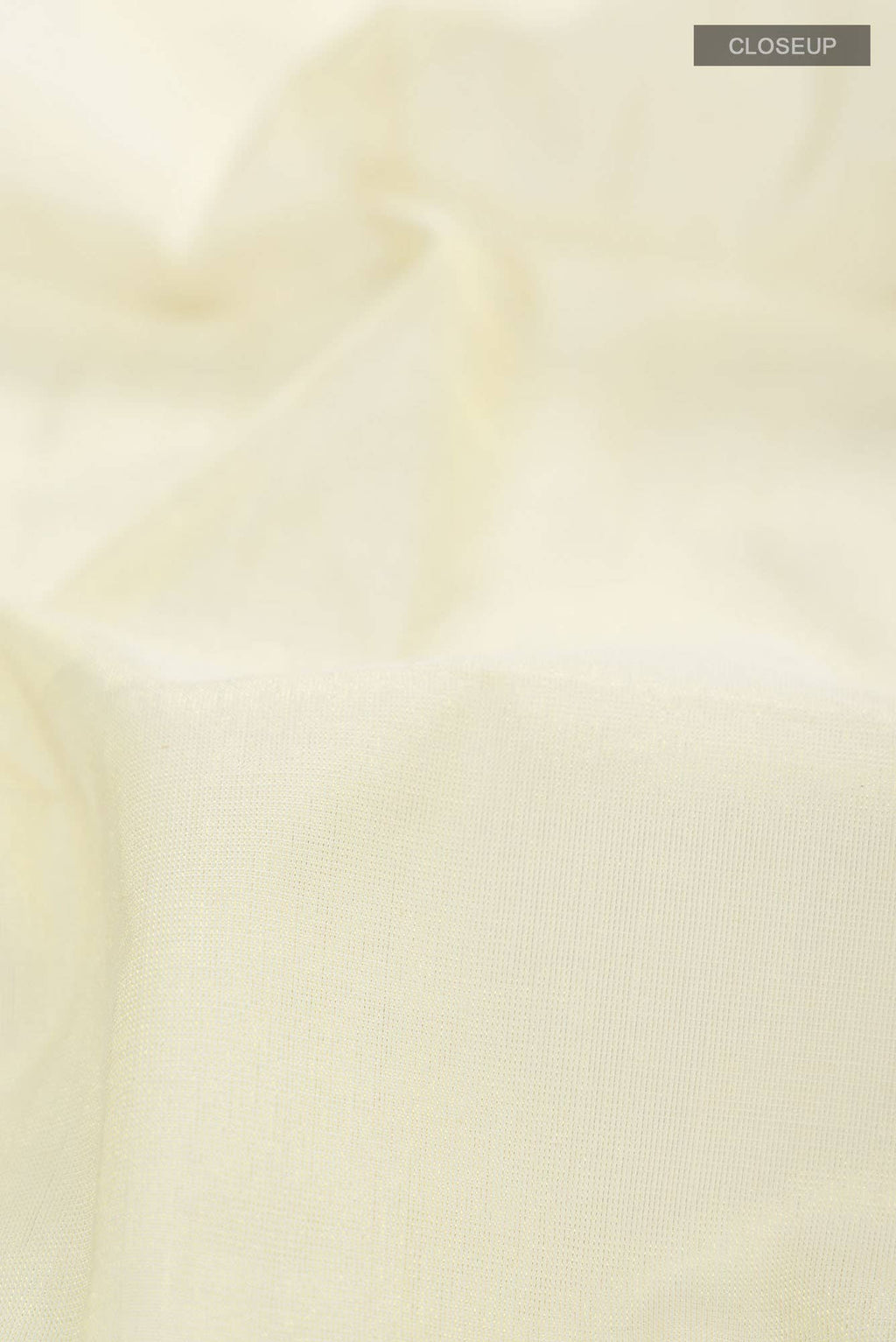 Cream with Gold Dual Tone Kerala Cotton Saree