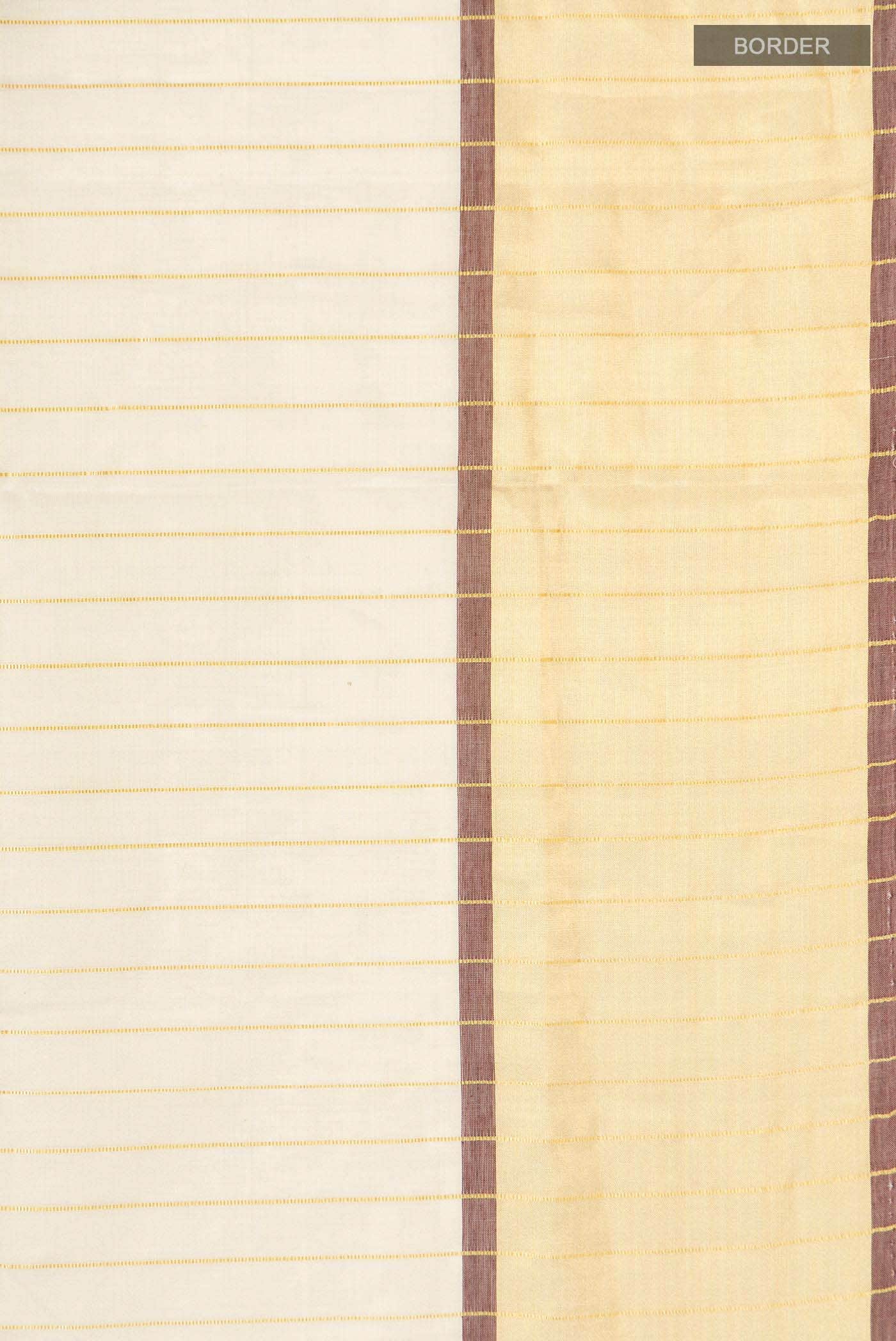 Gold Kerala Cotton Saree