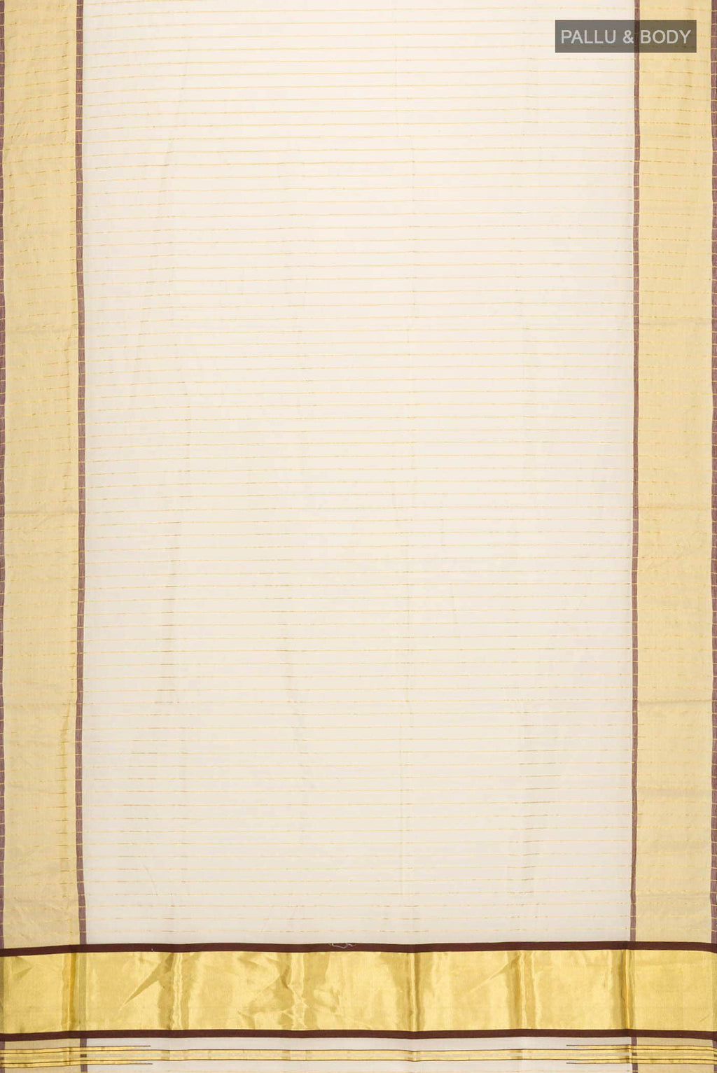 Gold Kerala Cotton Saree