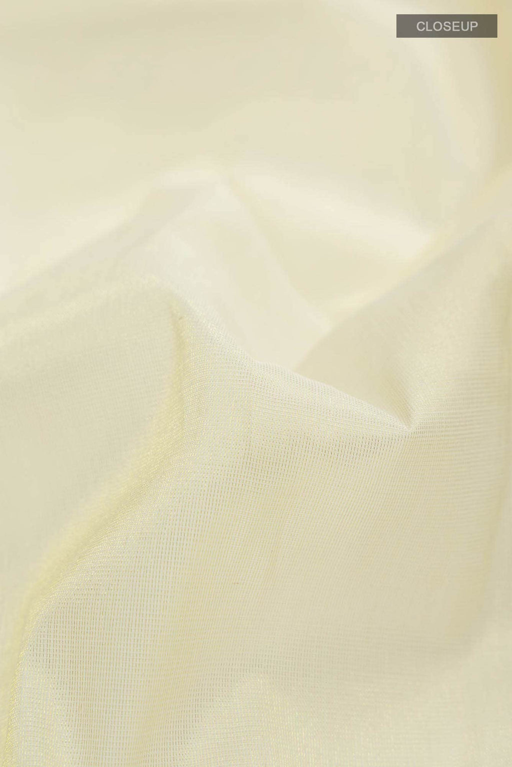 Cream with Gold Dual Tone Kerala Cotton Saree