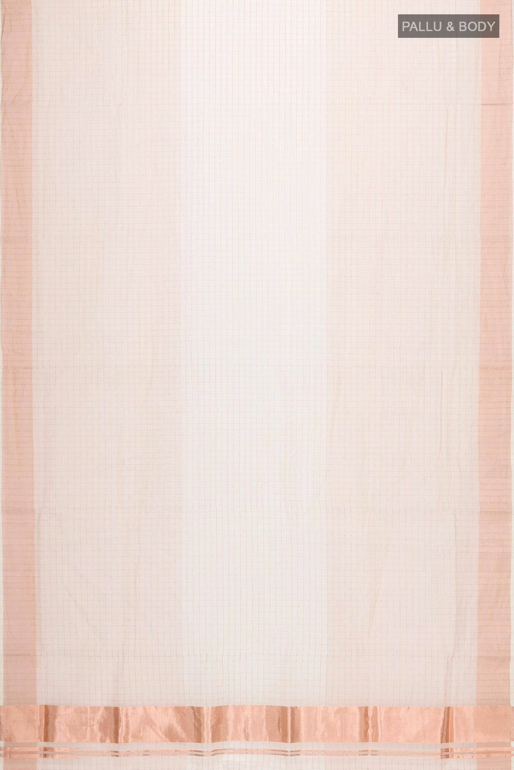 Off White Kerala Cotton Saree