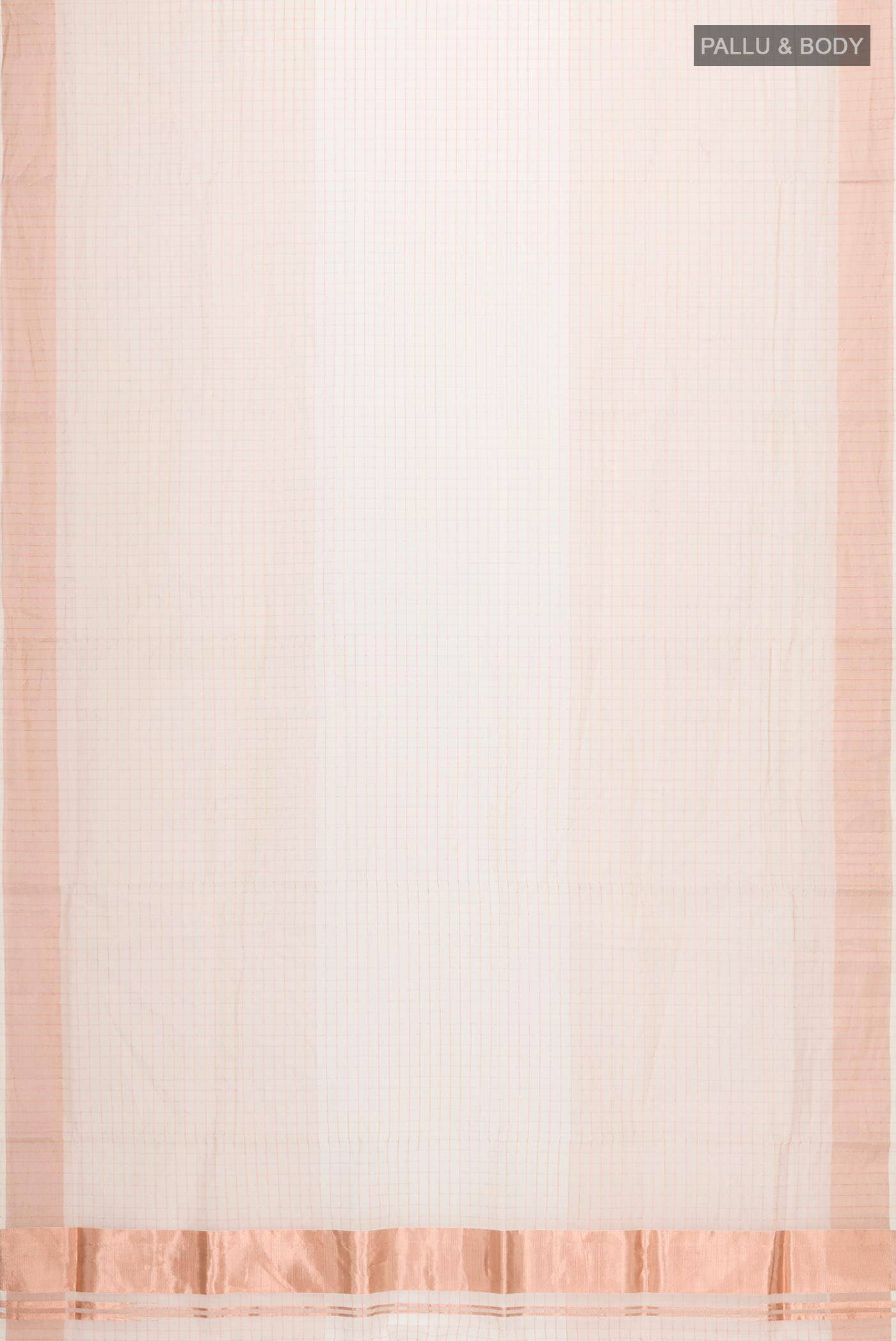 Off White Kerala Cotton Saree