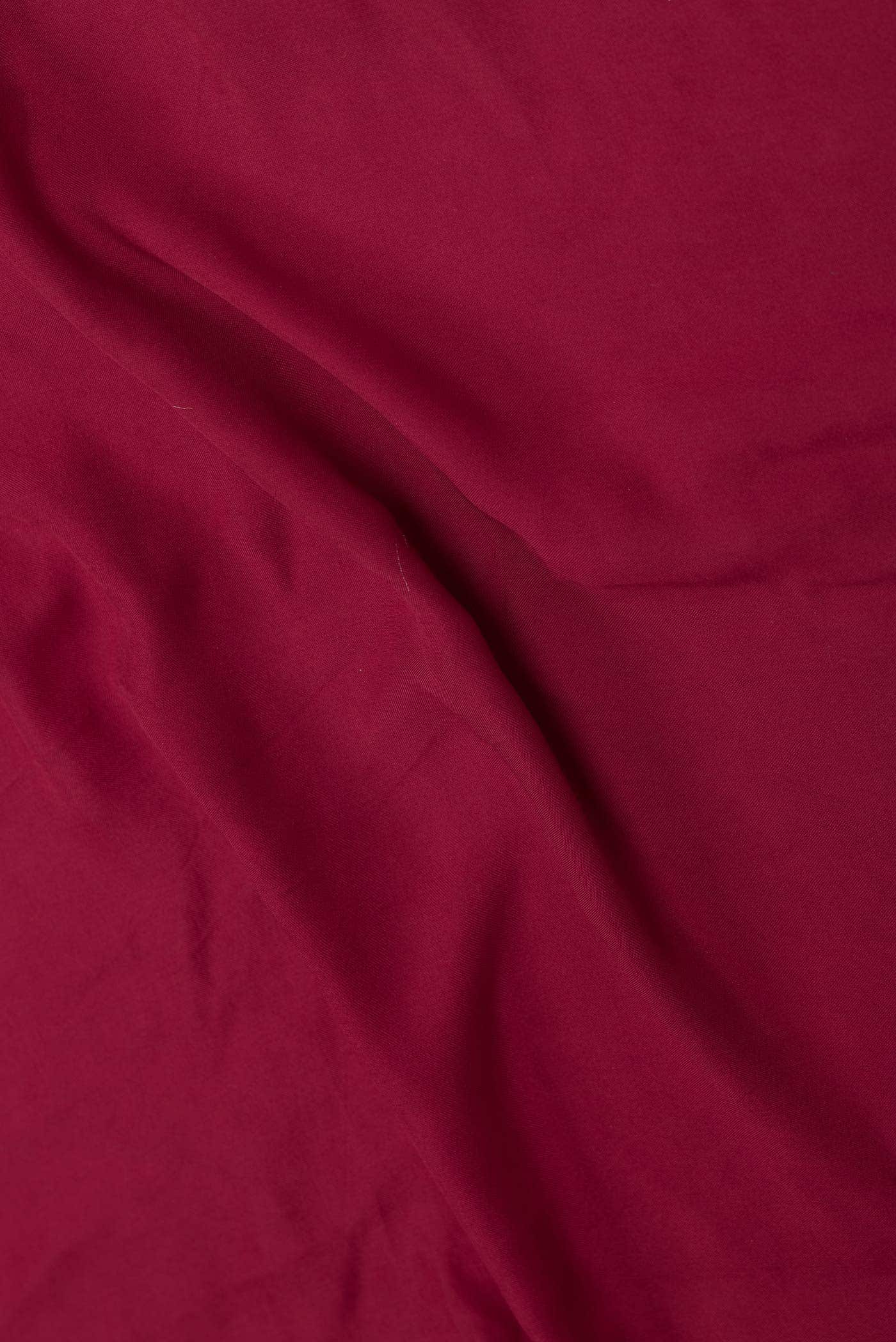 Maroon Dual Tone Satin Crepe Saree