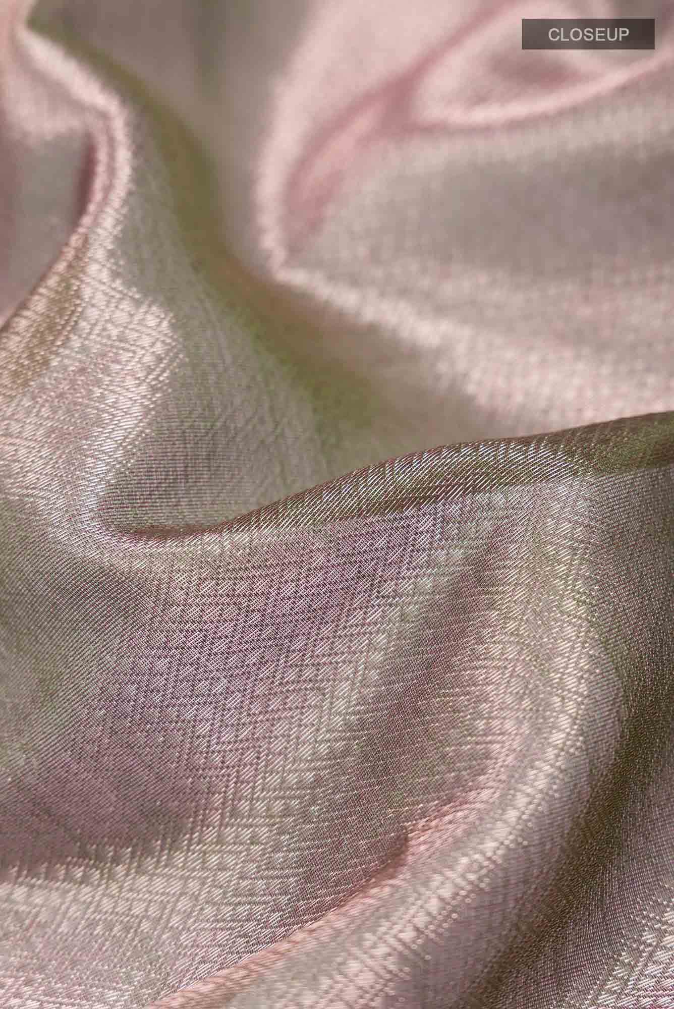 Green Maheshwari Silk Cotton Saree