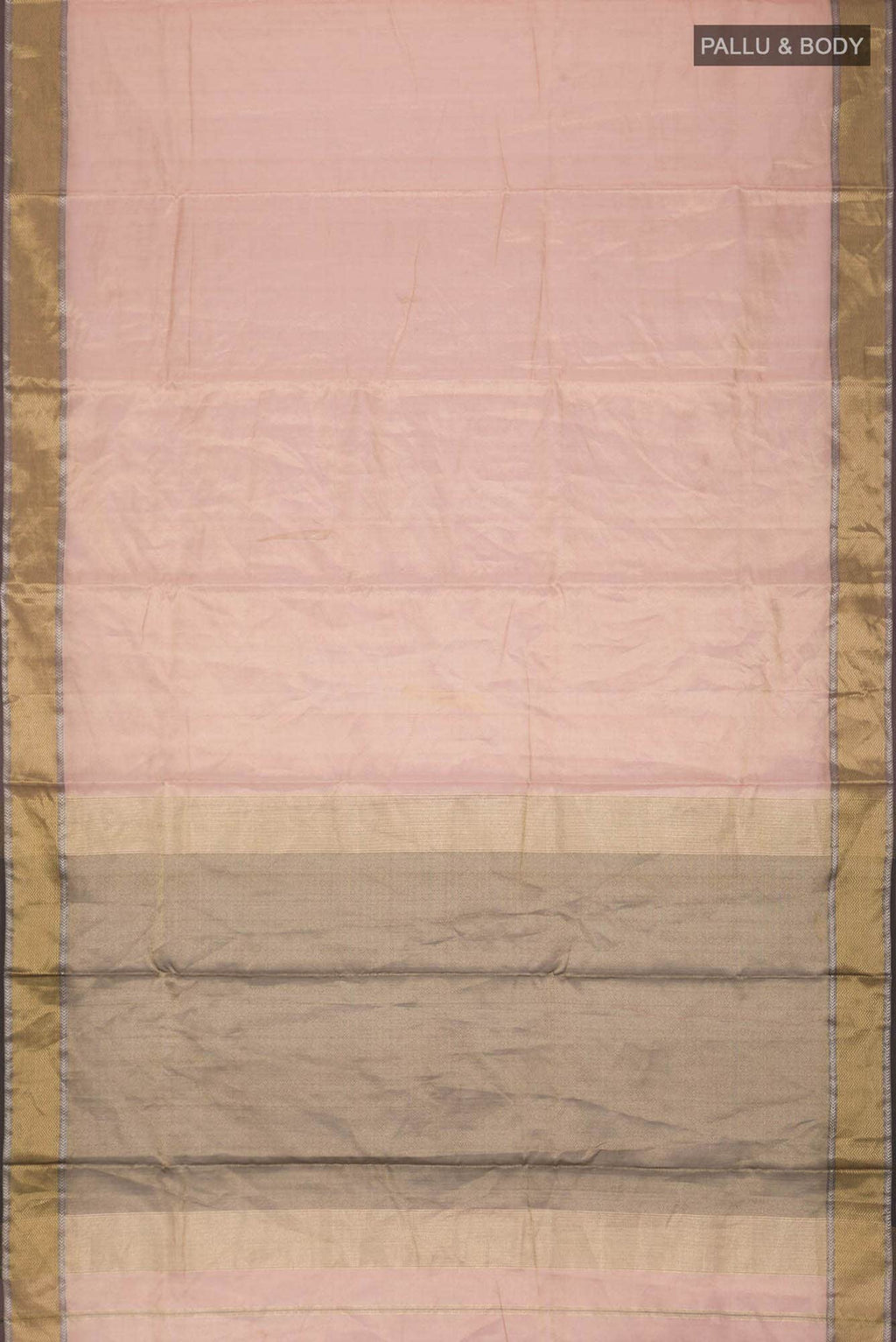 Pink Maheshwari Silk Saree