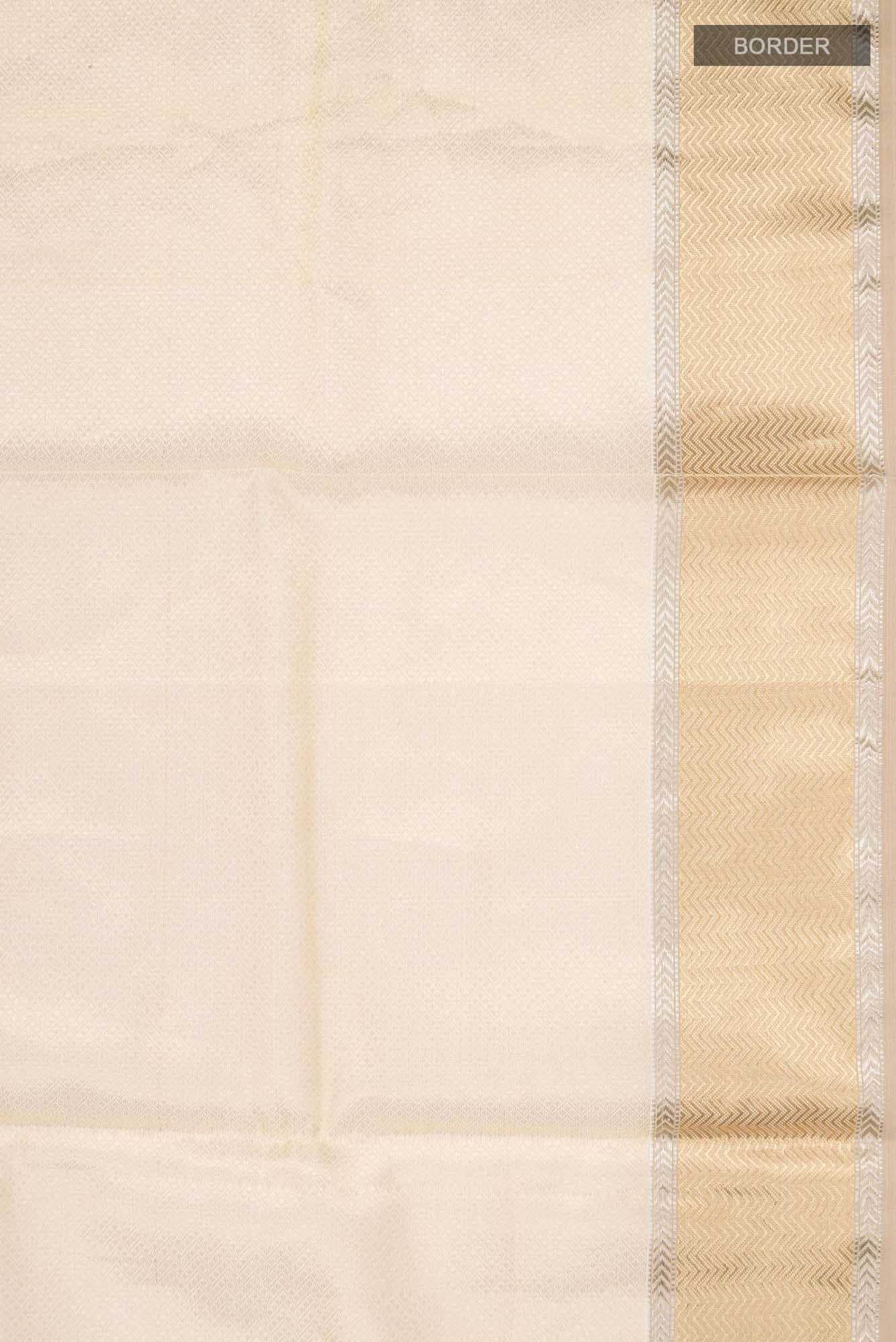 Sandal Maheshwari Tissue Silk Cotton Saree