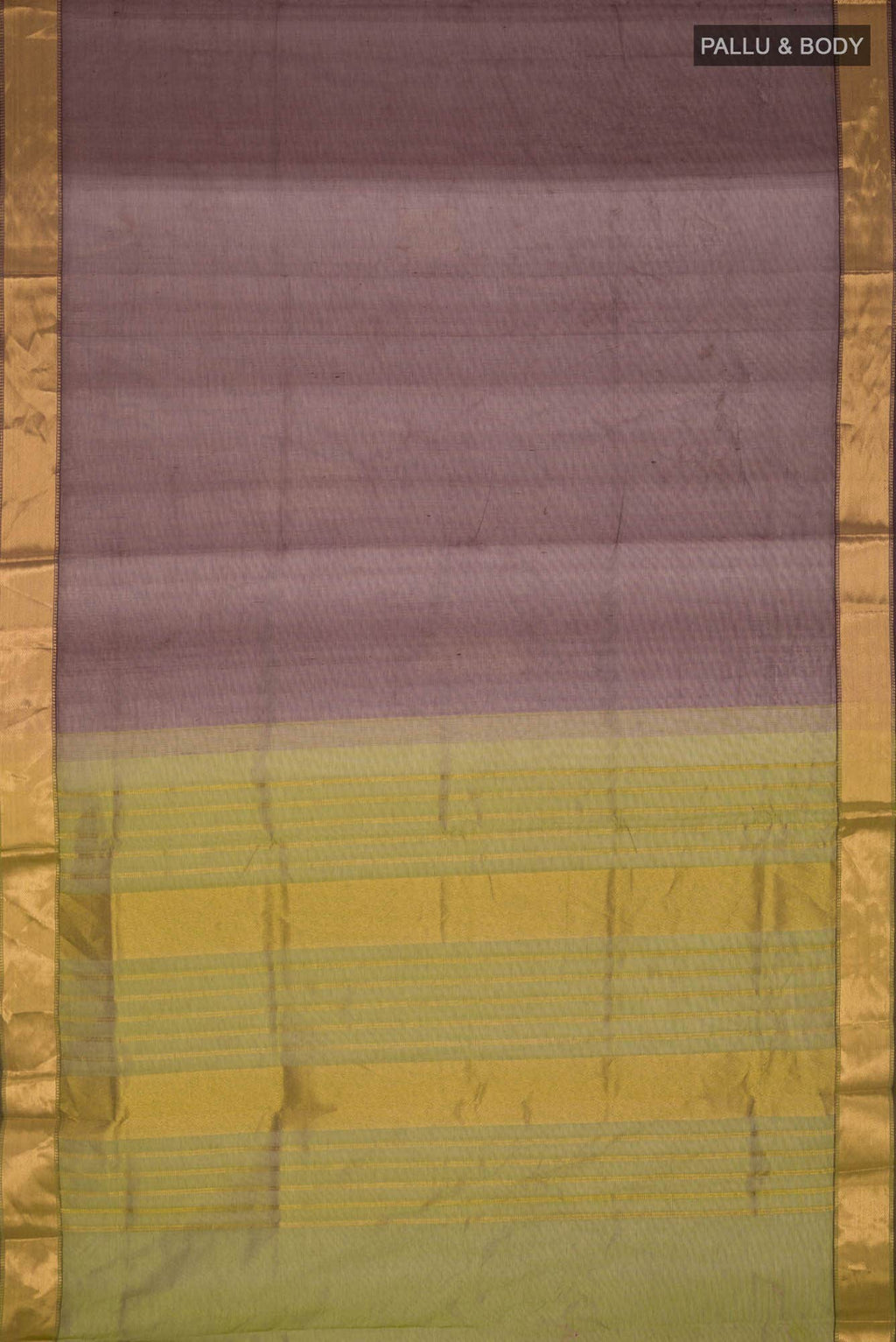 Maroon Silk Cotton Saree