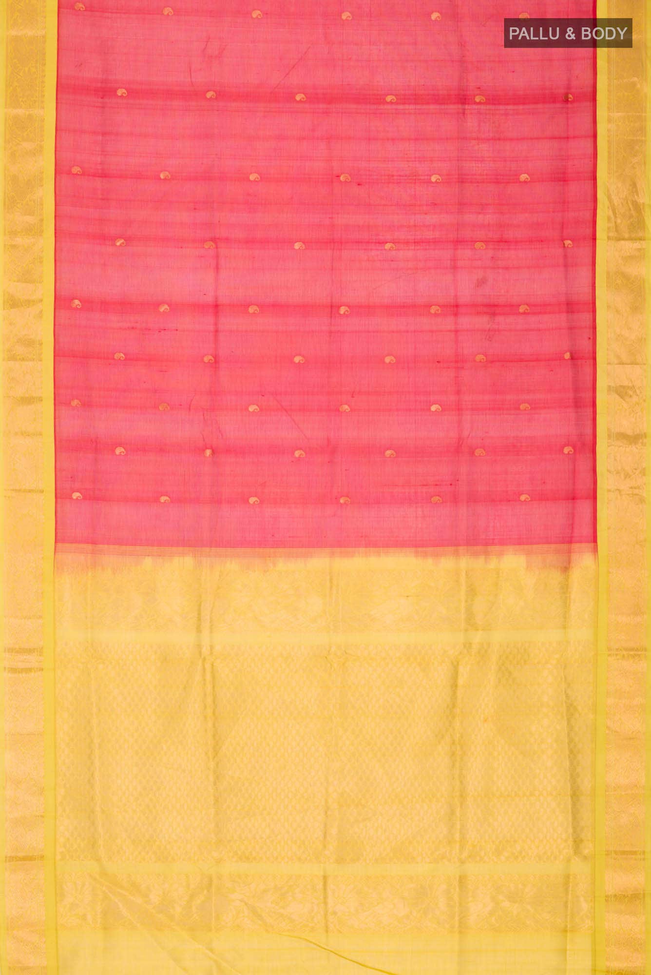 Red Silk Cotton Saree