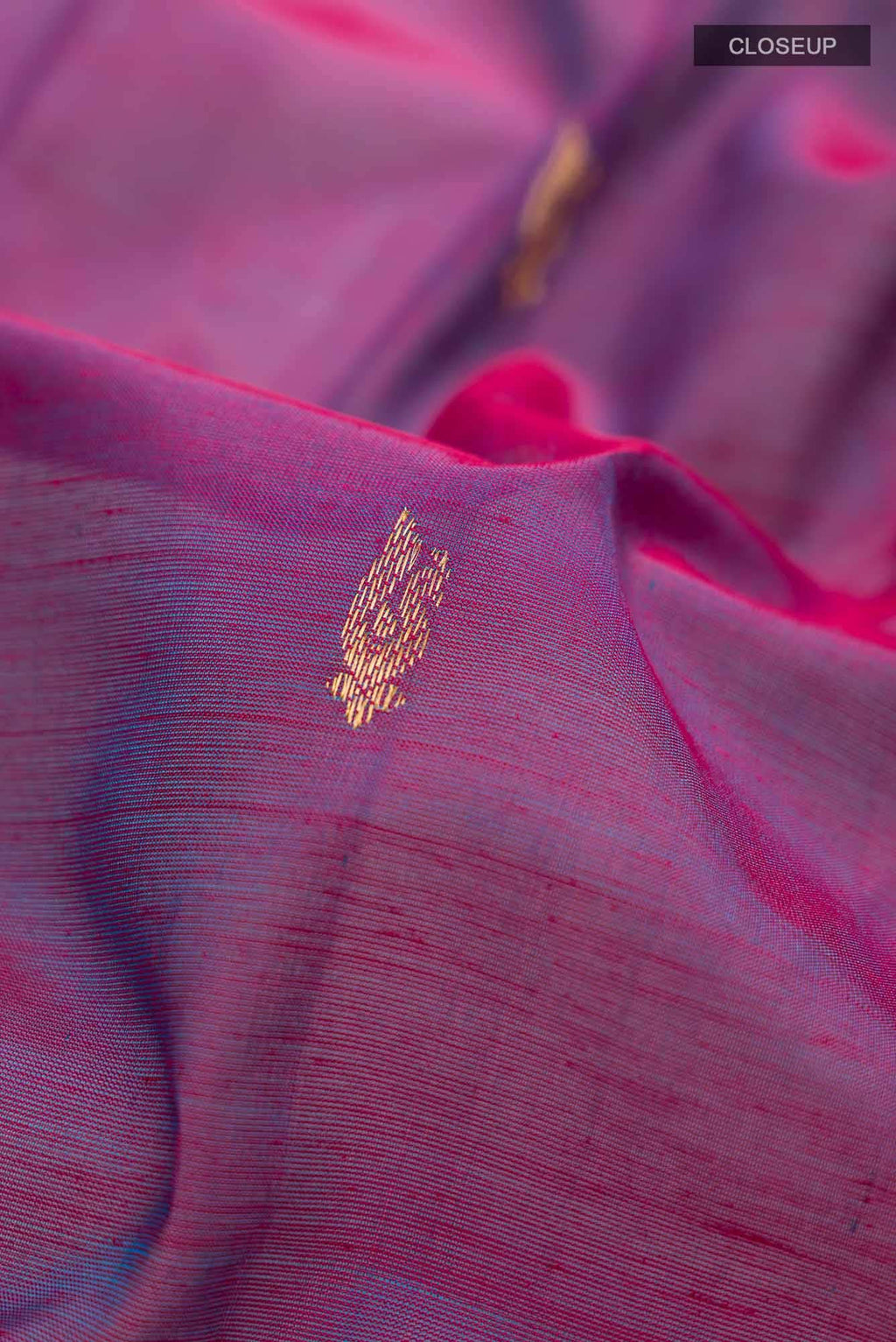 Purple Silk Cotton Saree