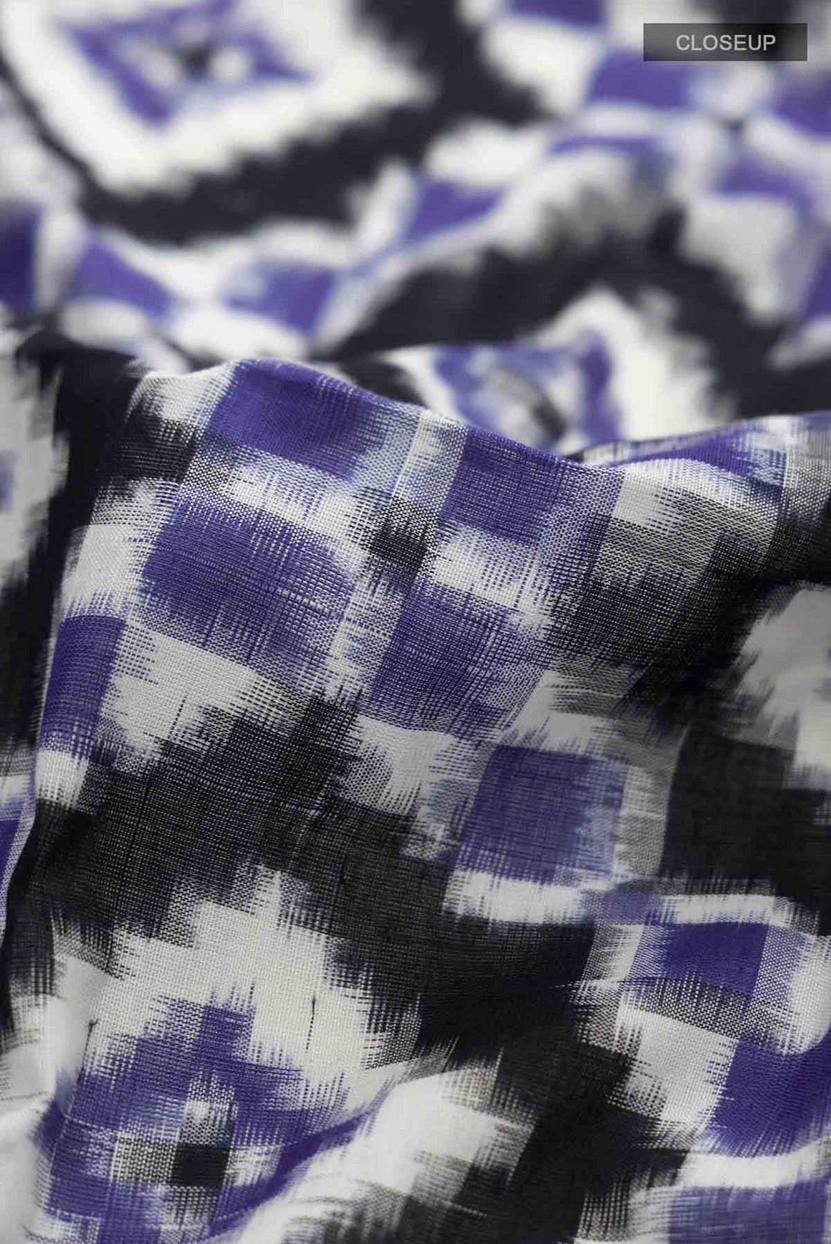 Blue Pochampally Cotton Saree