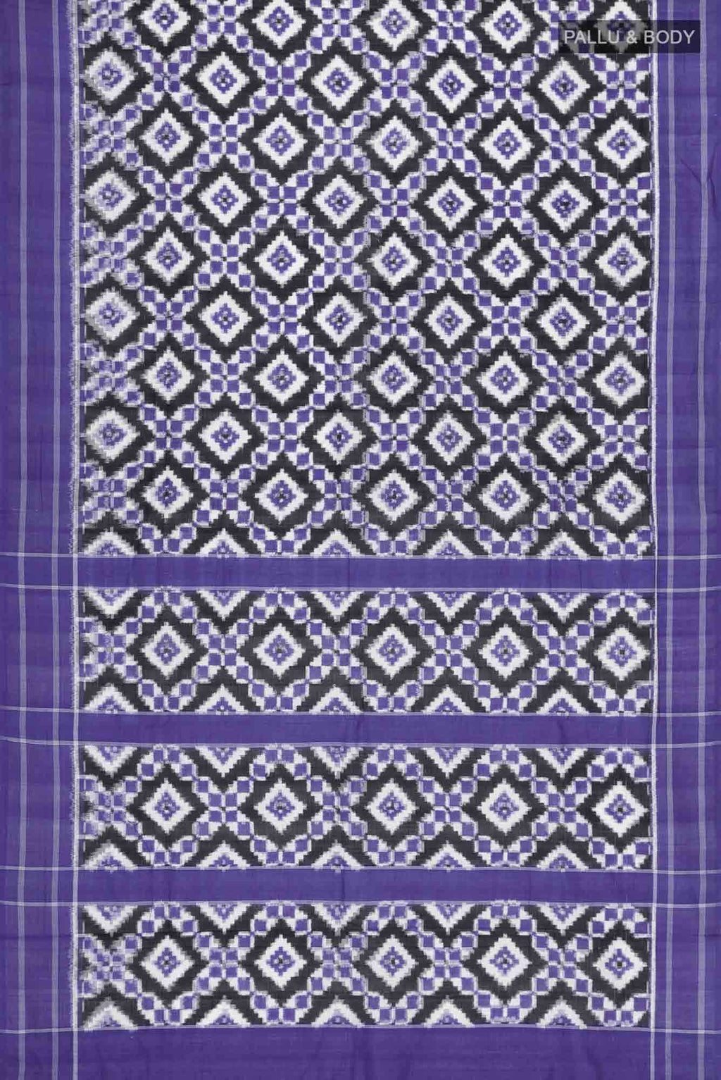 Blue Orissa Cotton Saree