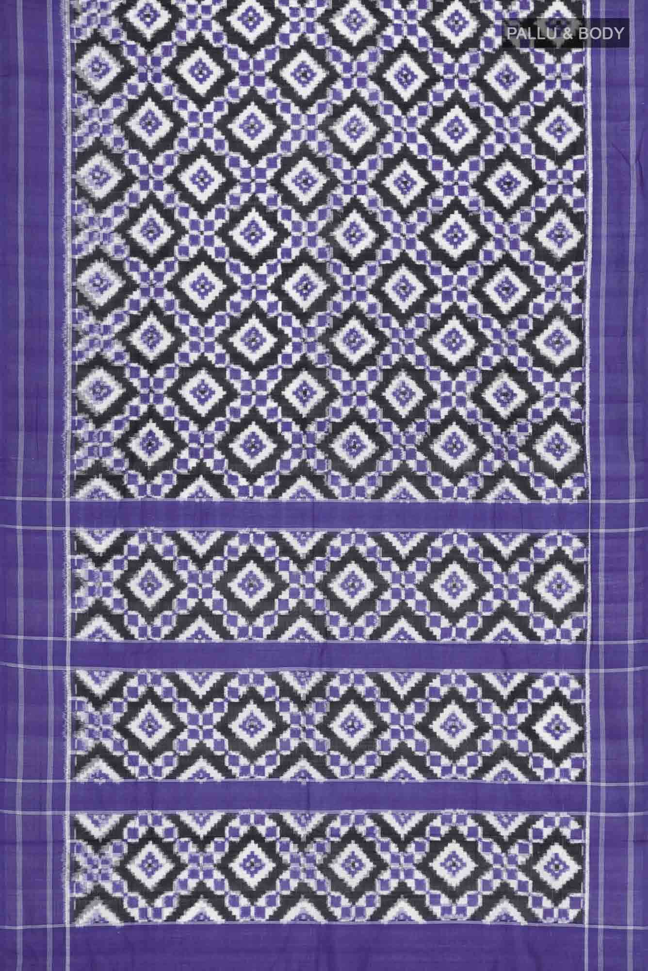 Blue Orissa Cotton Saree