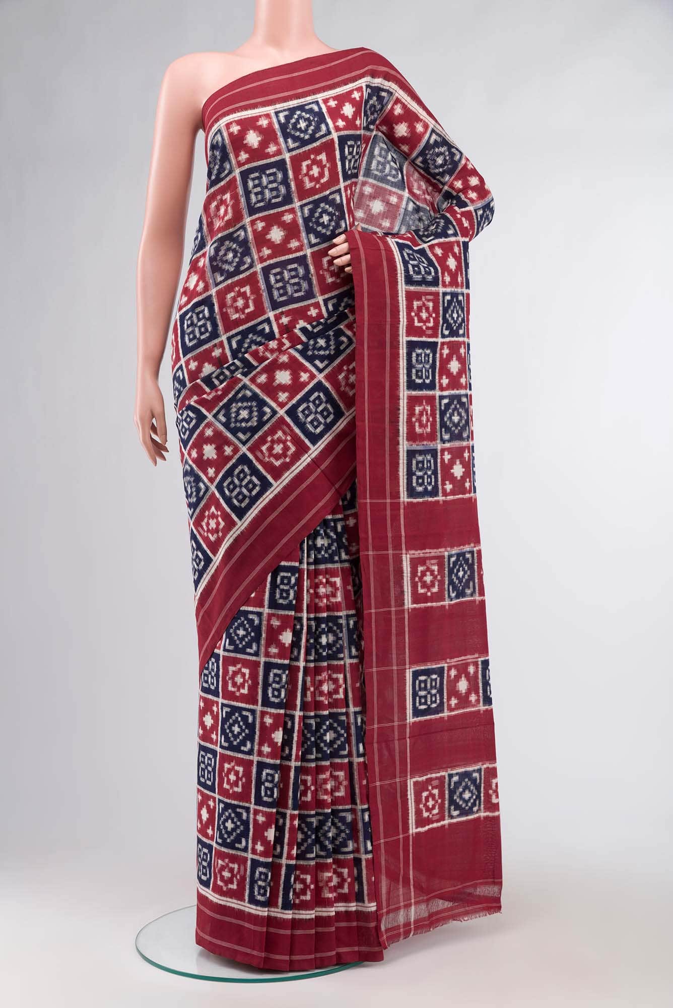Multi Pochampally Cotton Saree