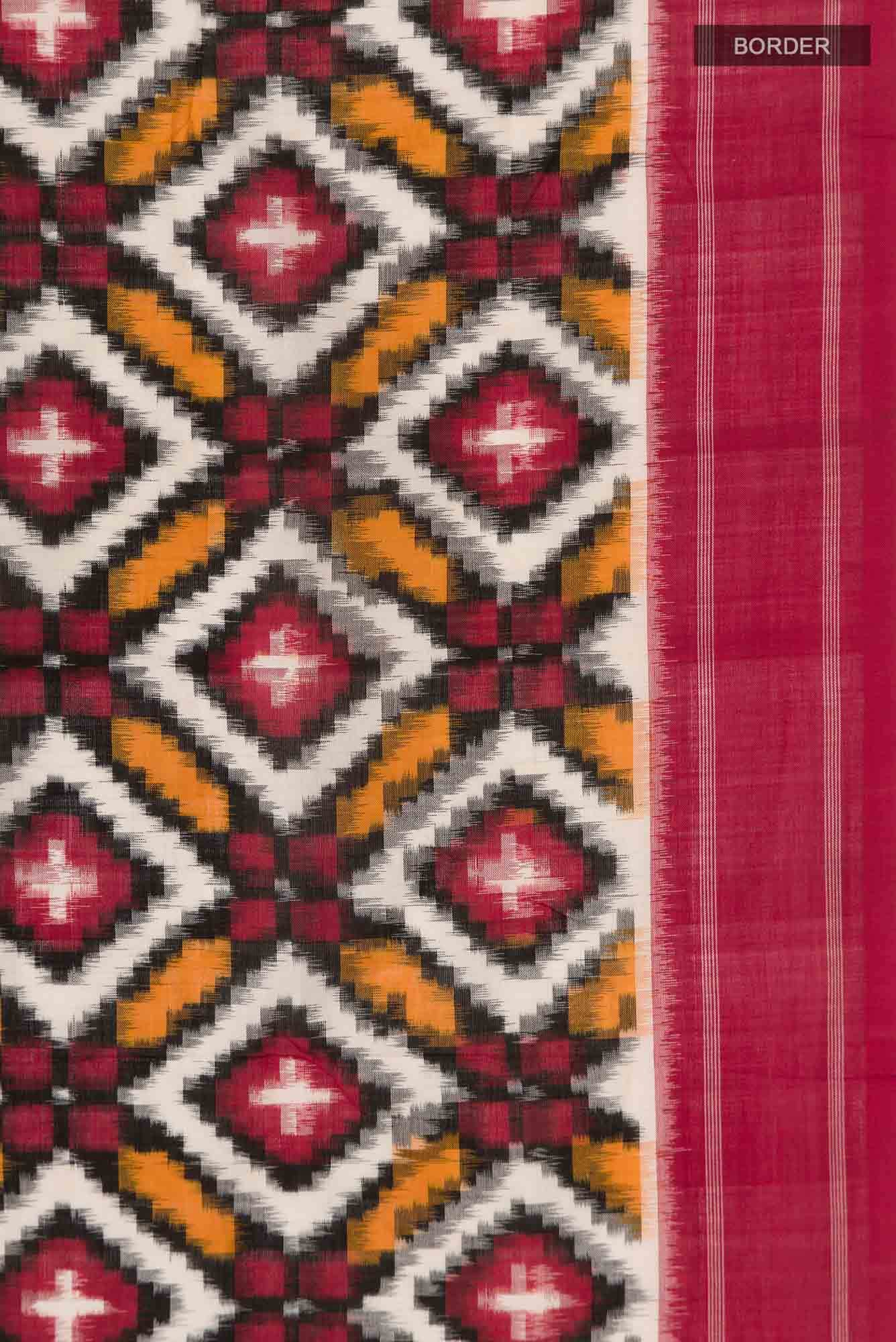 Multi Pochampally Cotton Saree