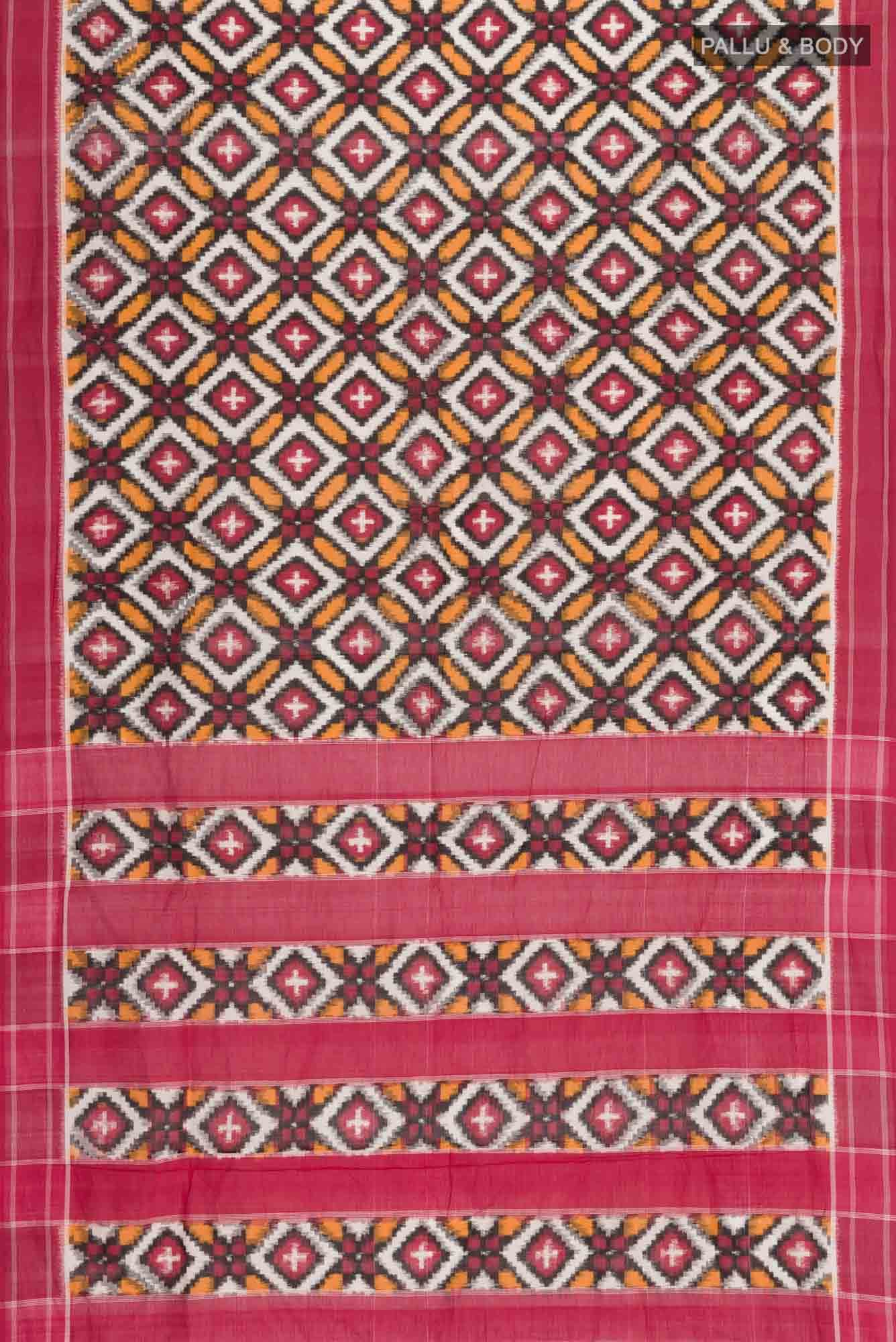 Multi Pochampally Cotton Saree