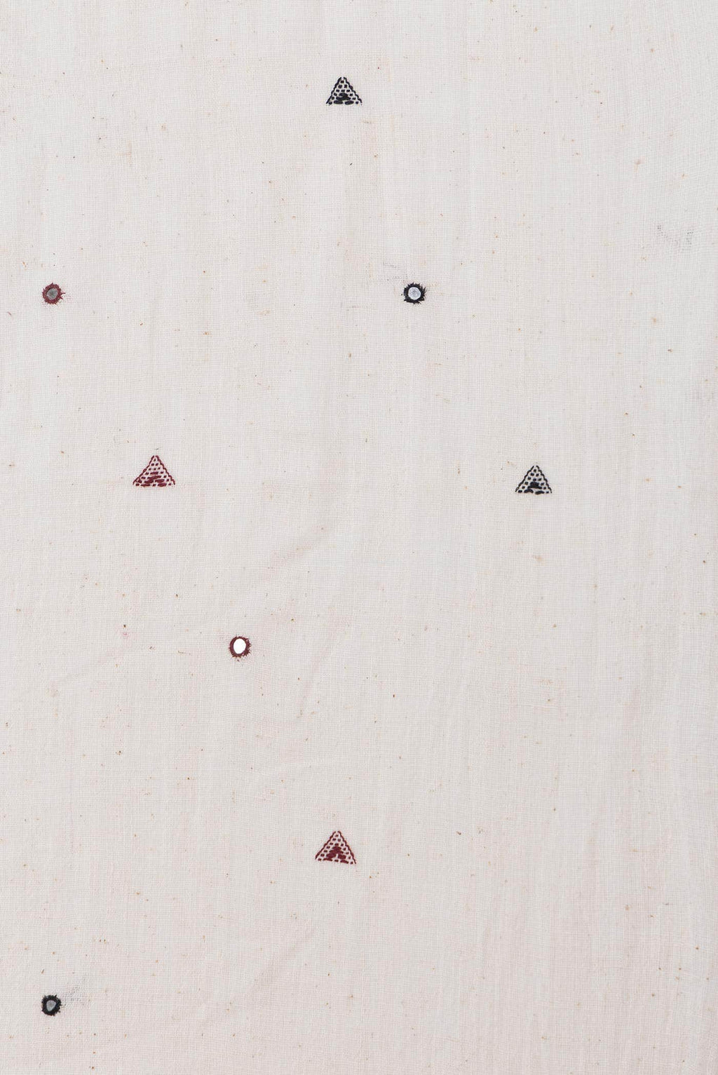 Off White Dual Tone Linen Cotton Saree