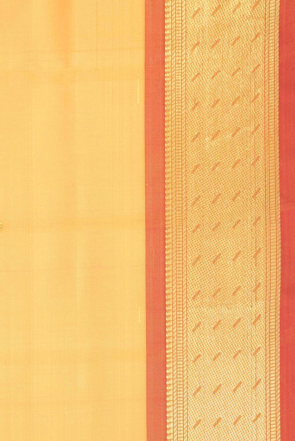 Yellow Dual Tone Silk Cotton Saree
