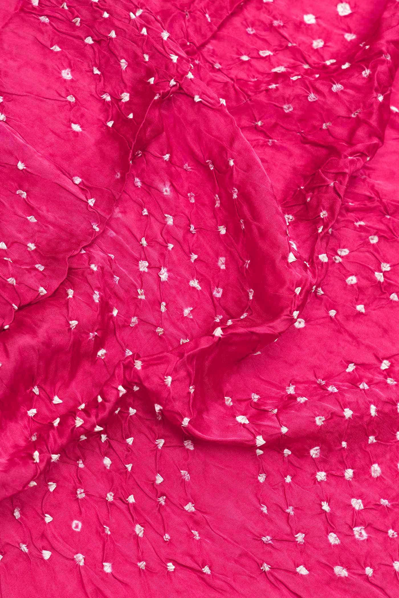 Pink Dual Tone Satin Silk Saree