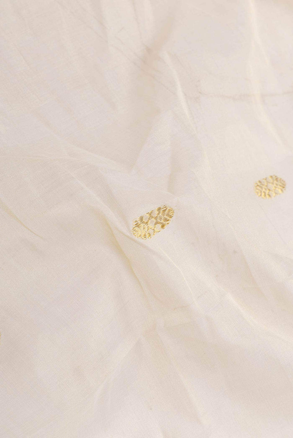 Off White Kerala Cotton Saree