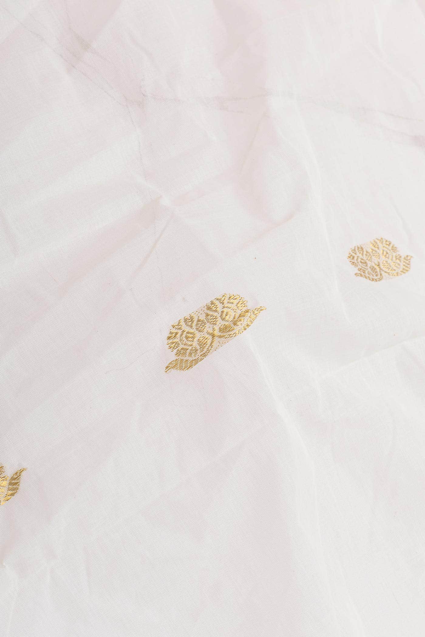 Off White Kerala Cotton Saree