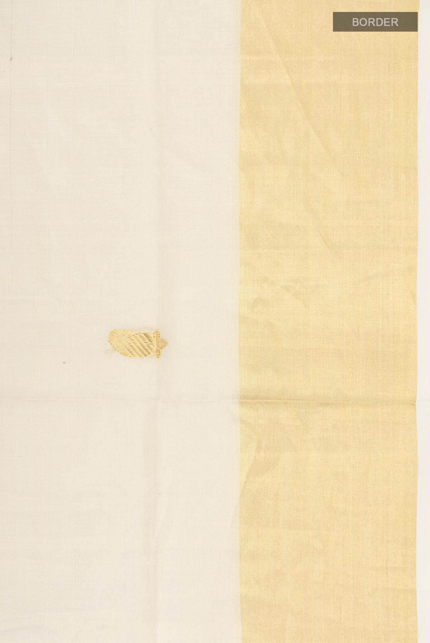 Gold Kerala Cotton Saree