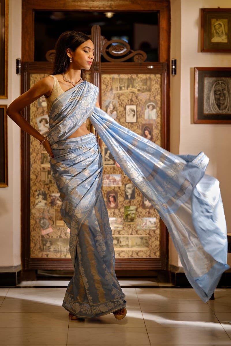 Jasmine Janeman Banarasi Saree