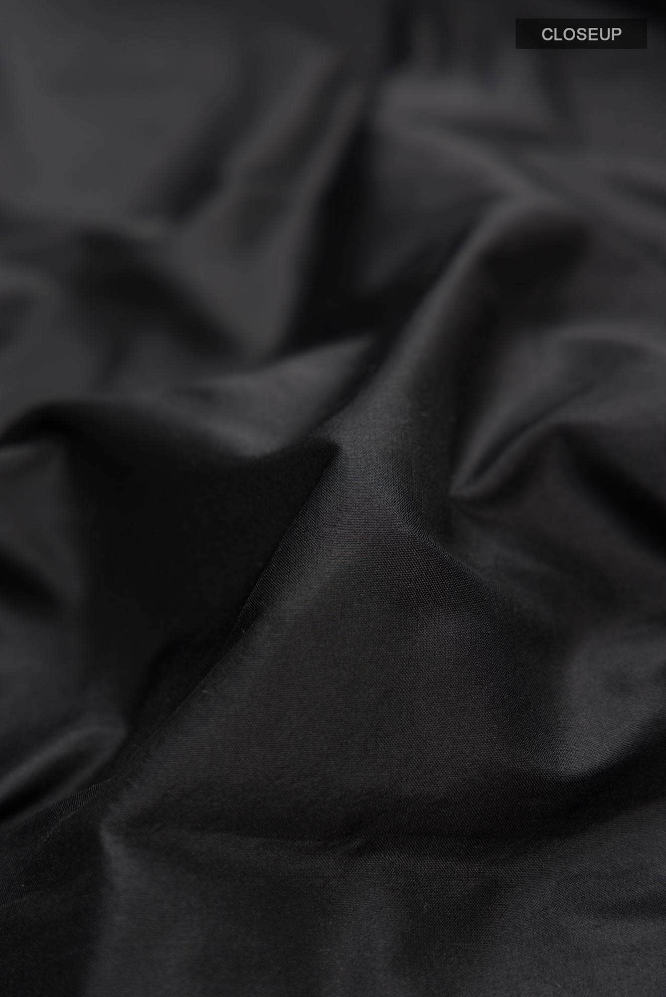 Black Bangalore Silk Saree