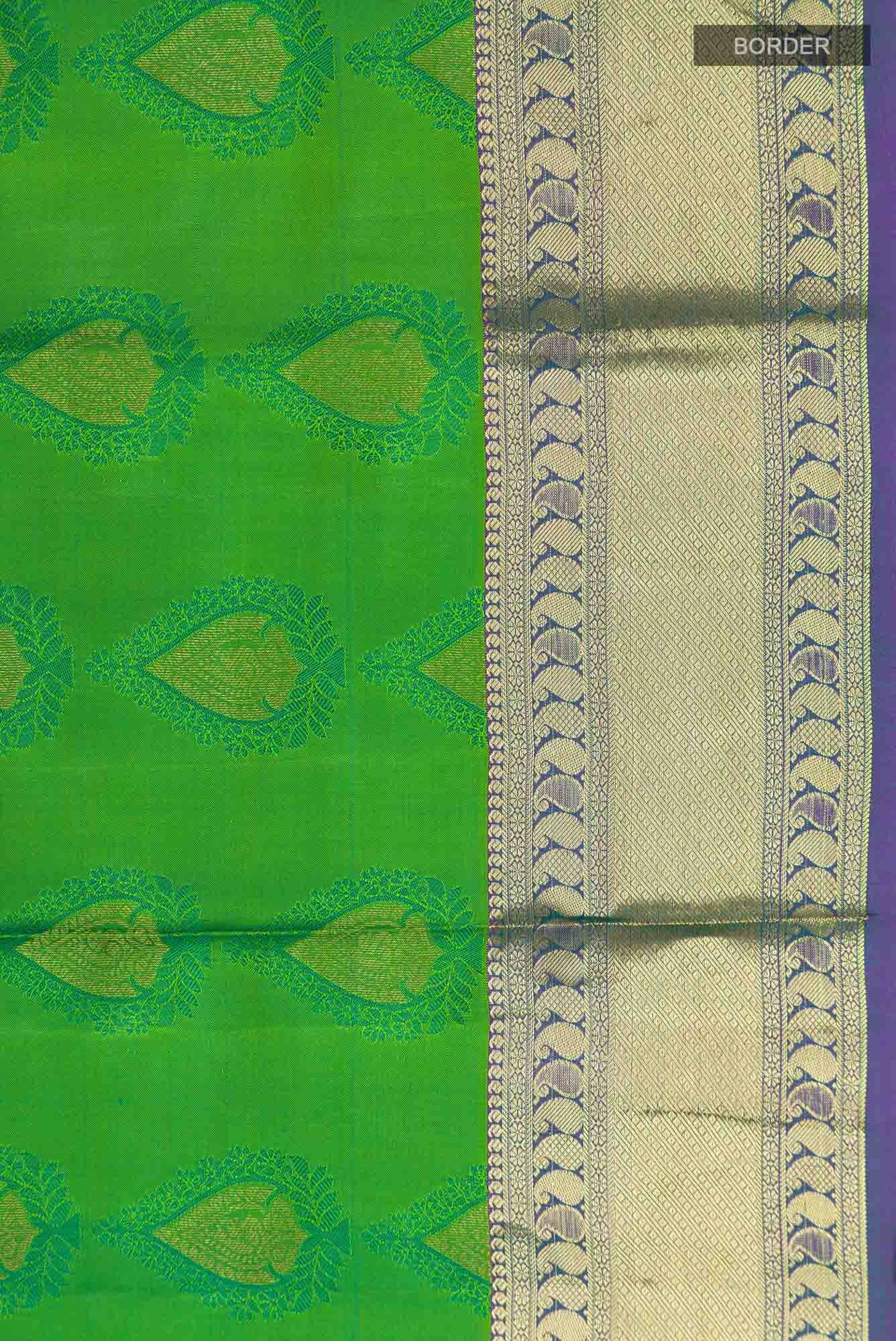 Green Kanchipuram Silk Saree