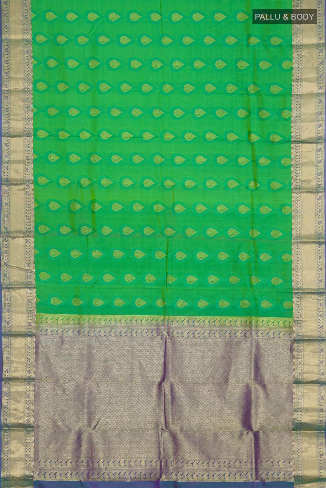 Green Kanchipuram Silk Saree