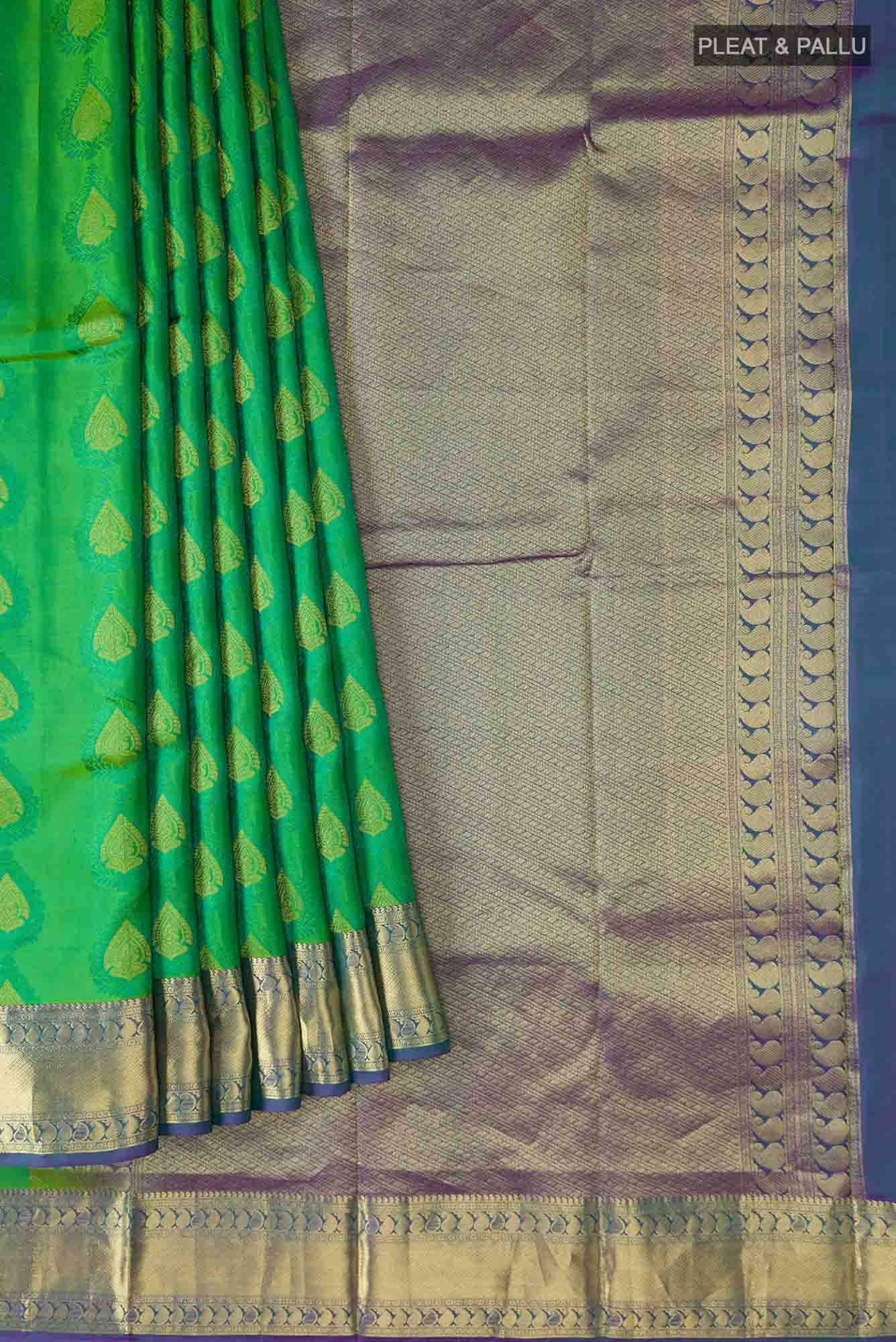 Green Kanchipuram Silk Saree