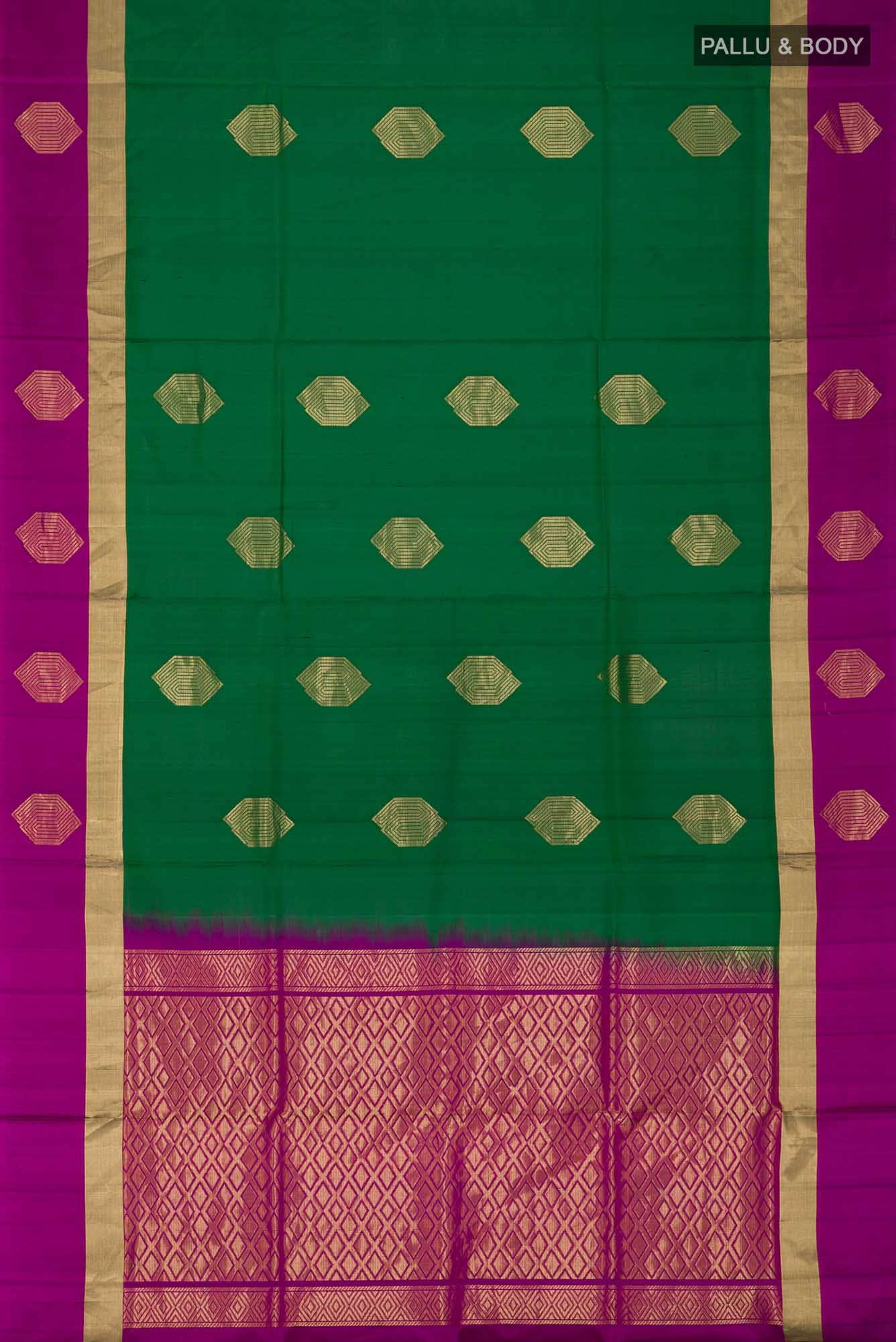 Green Soft Silk Saree