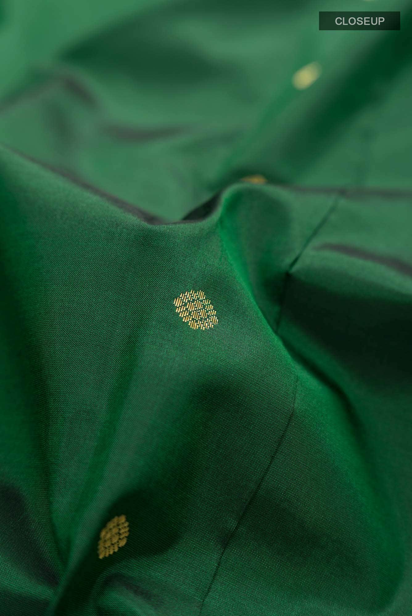 Green Bangalore Silk Saree