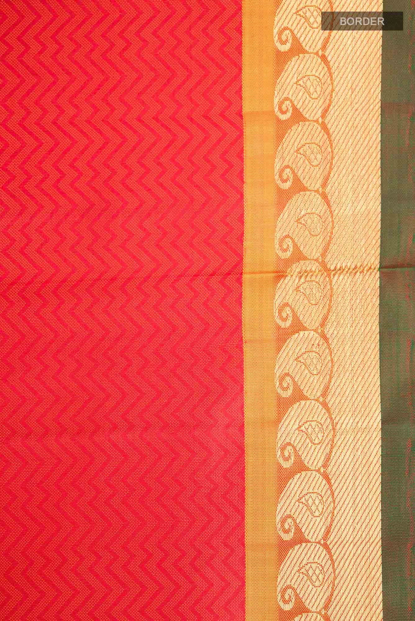 Red Kanchipuram Silk Saree