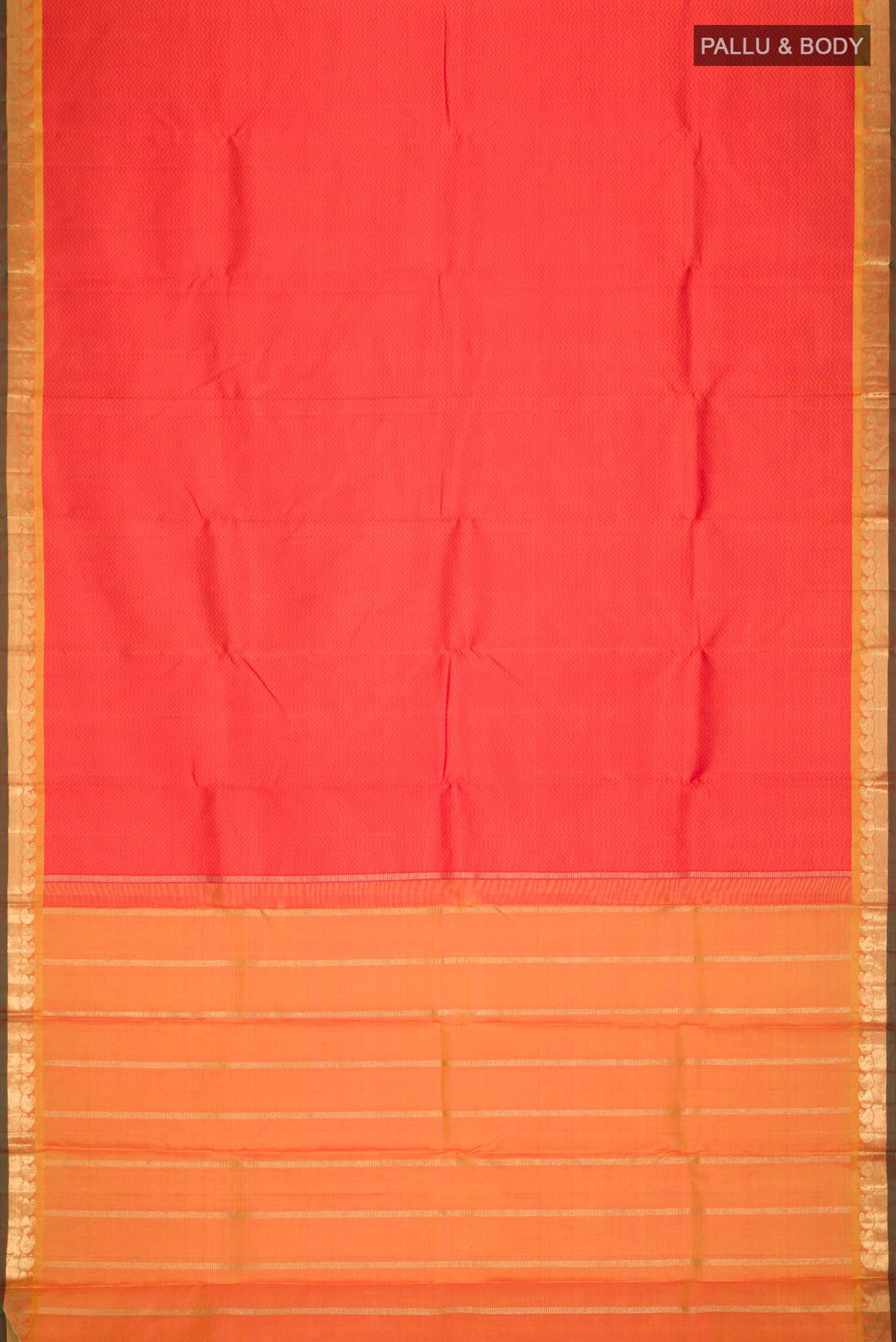 Red Kanchipuram Silk Saree